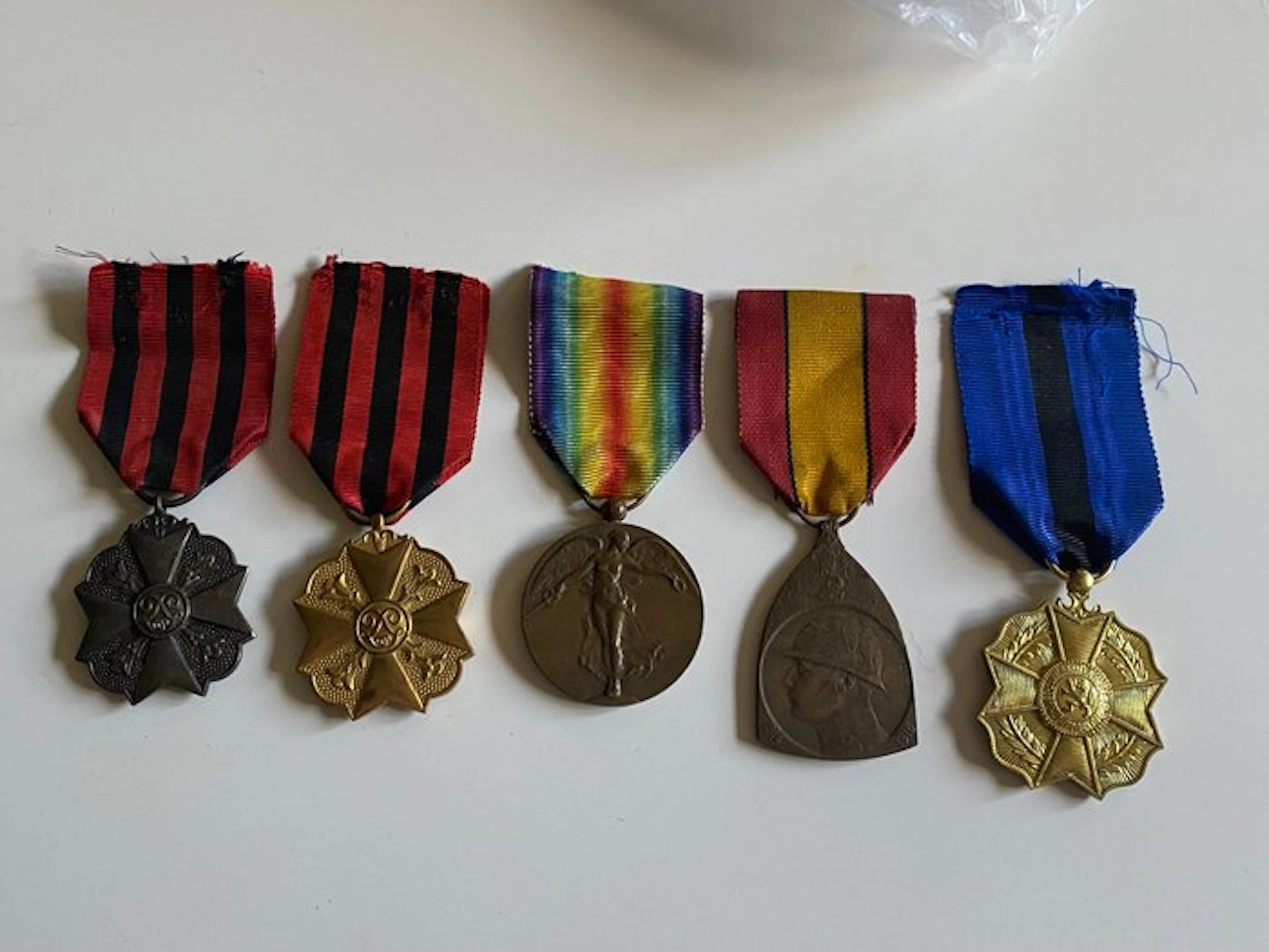 Belgium - Military medal - Lot: Belgian medals 1914–1918