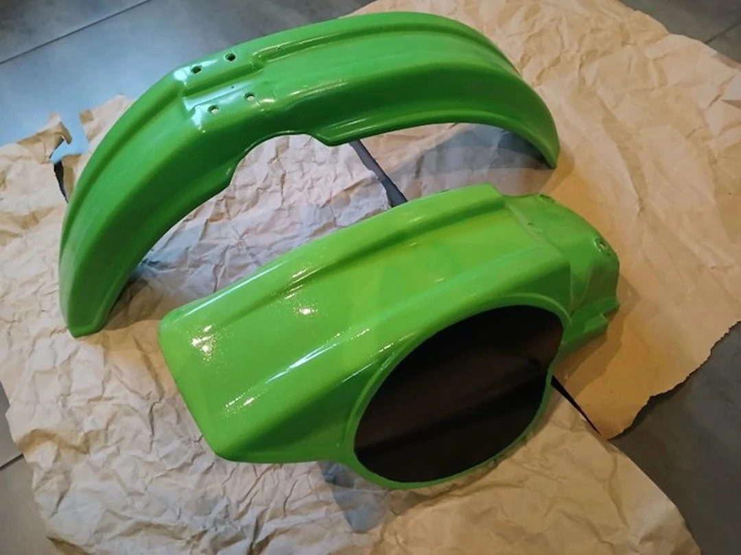Mudguard 80 KX 1981 1982 - kawasaki - KX 80 C1/D1 C2/D2 - 1981