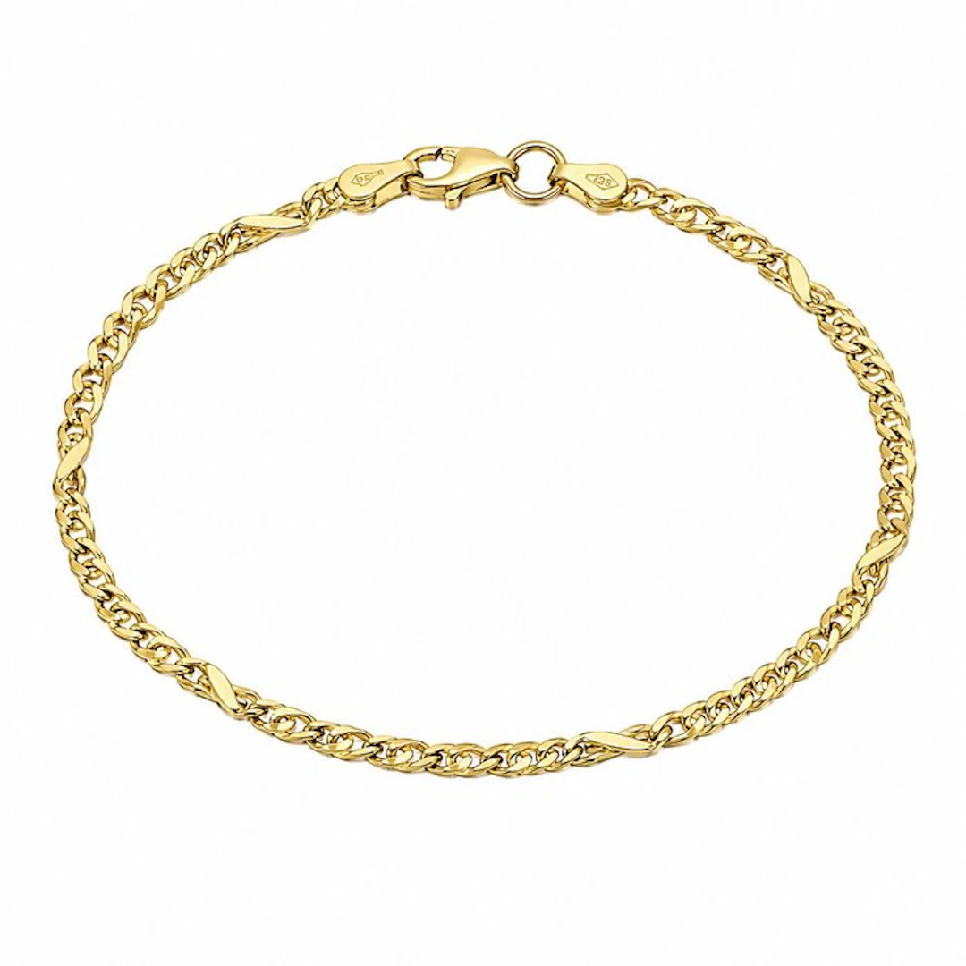 No reserve price - Bracelet - 18 kt. Yellow gold - Handmade - Made in Italy