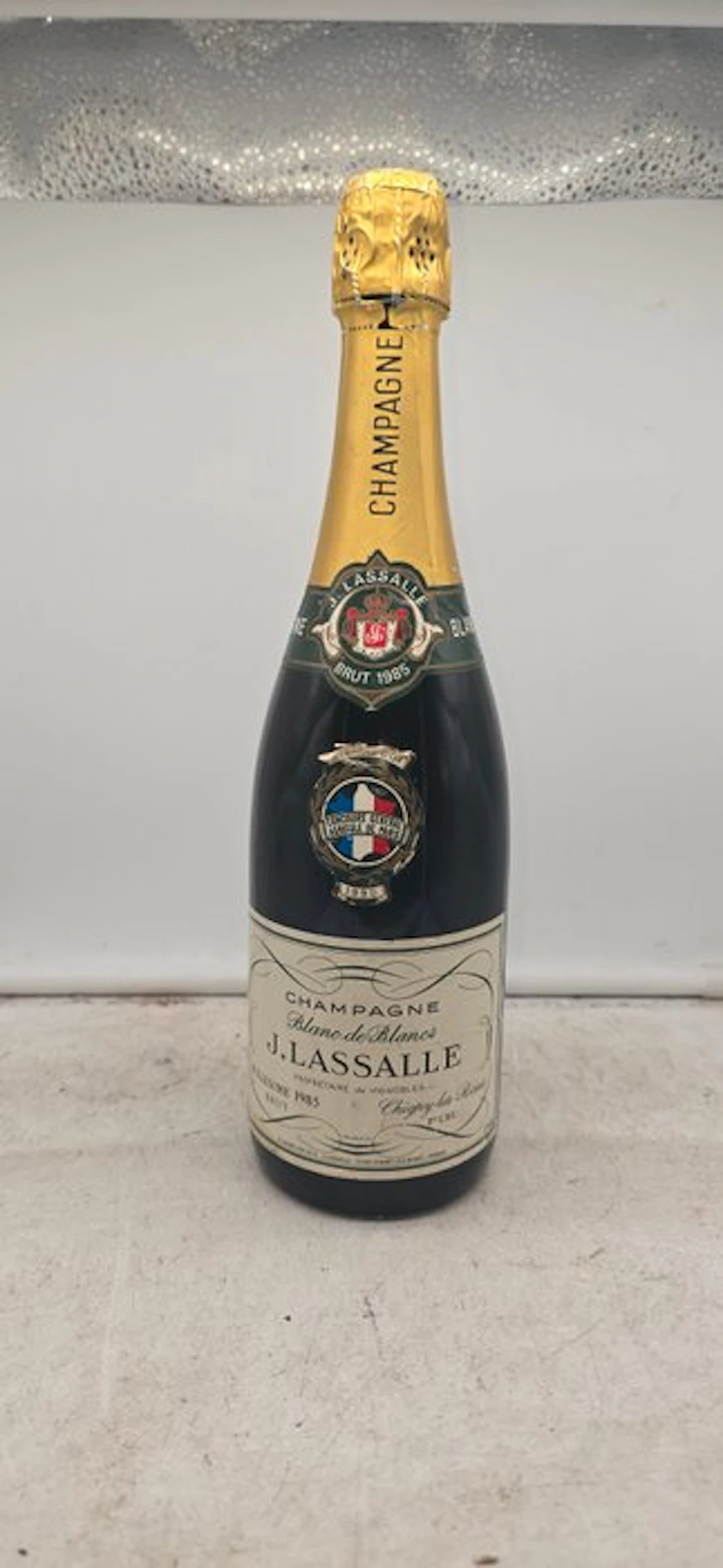 1985 J. Lassale - Champagne Blanc de Blancs, Brut - 1 Bottle (0.75L)