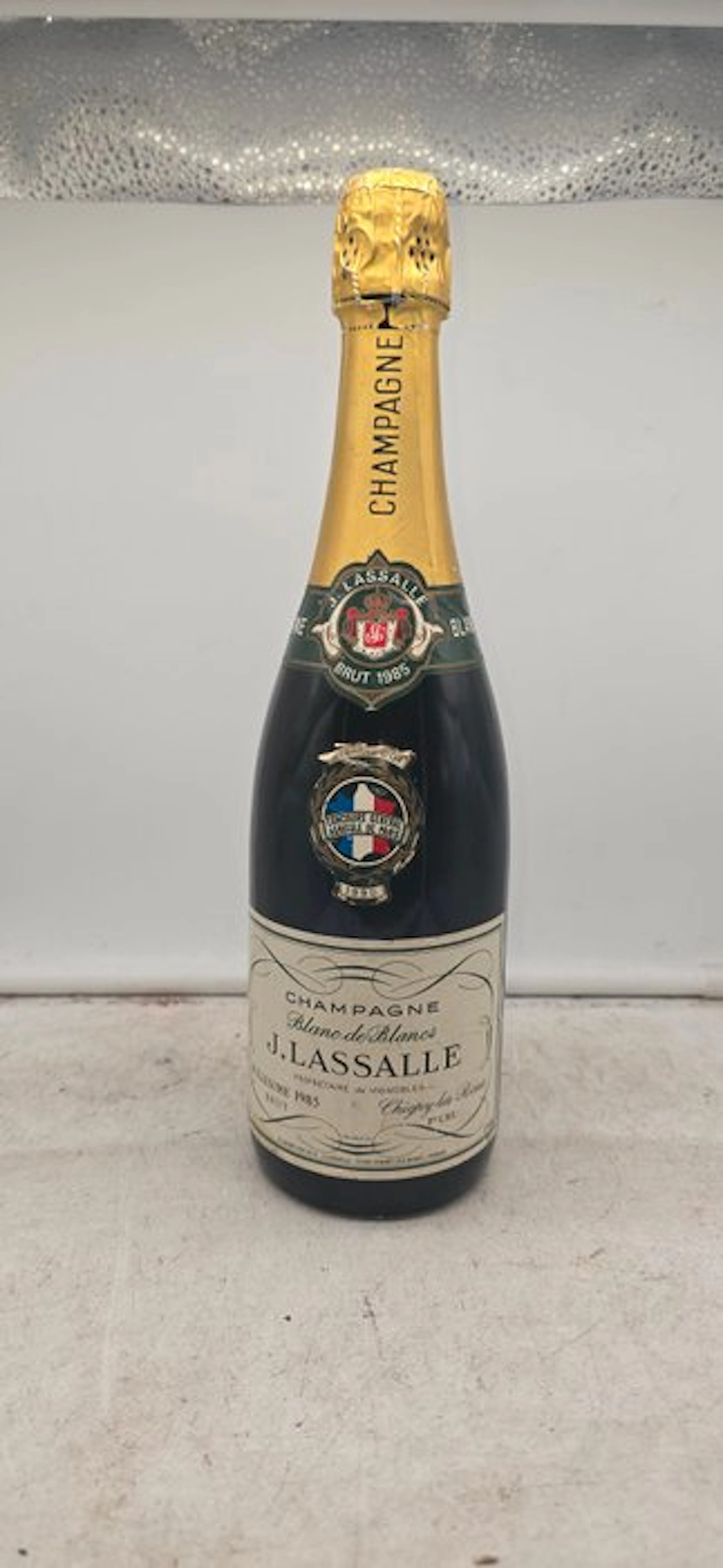 1985 J. Lassale - Champagne Blanc de Blancs, Brut - 1 Bottle (0.75L)