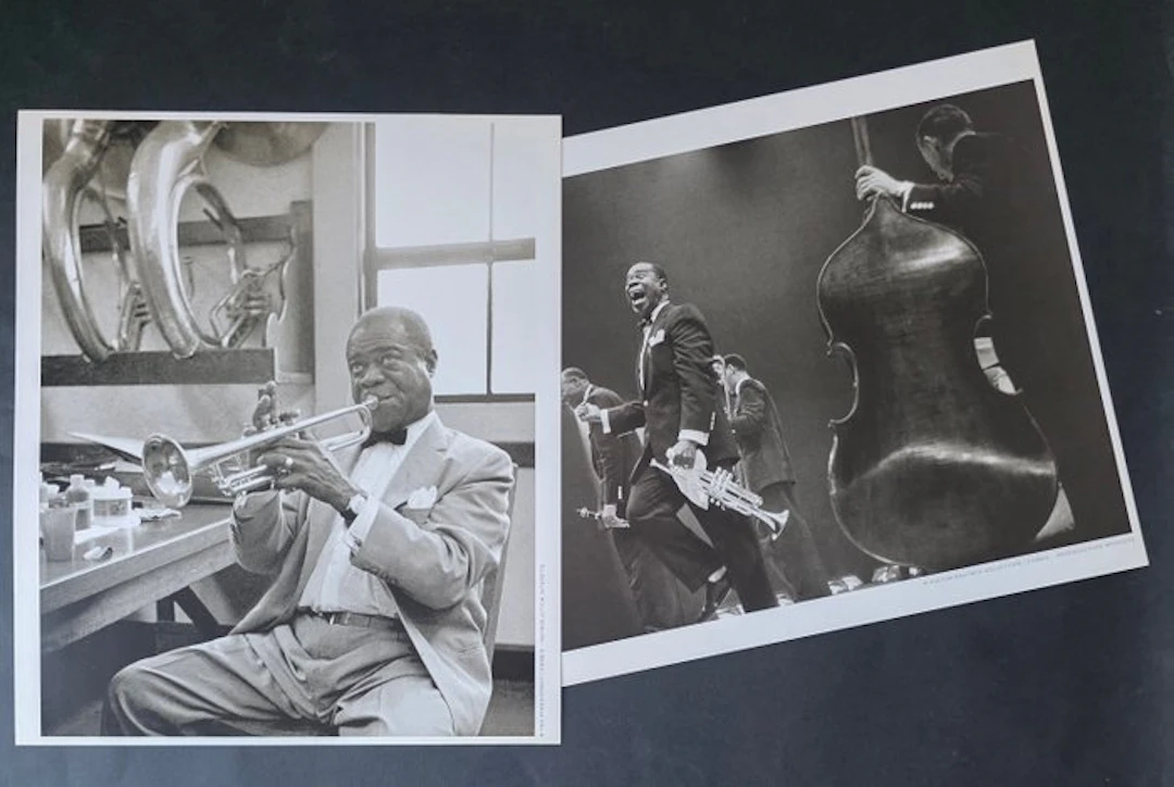 Louis Armstrong par Ted Streshinsky (1923 - 2003) et la...