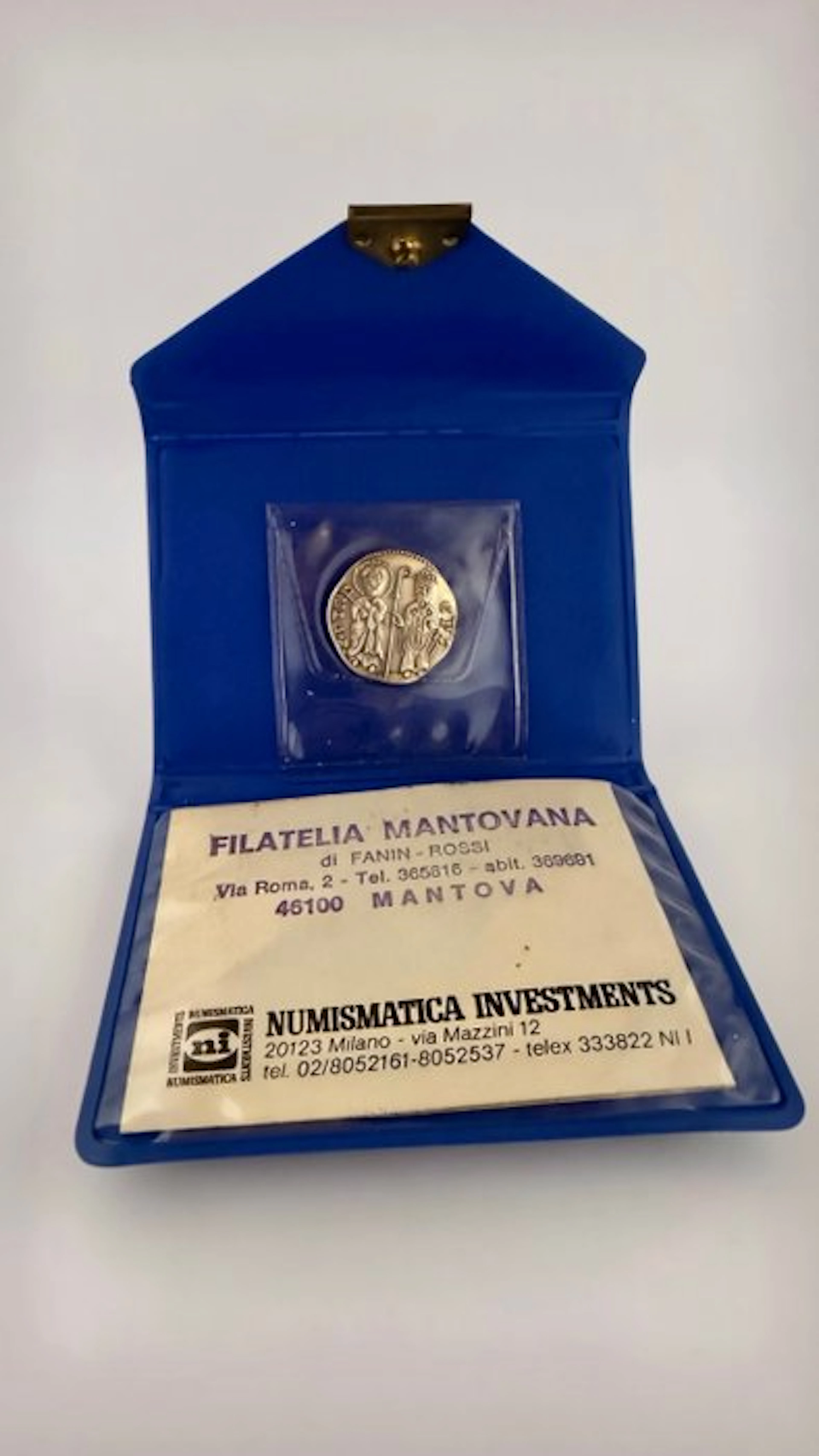 Italy. Medal 1981 riconio commemorativo Grosso di Mantova (No reserve price)