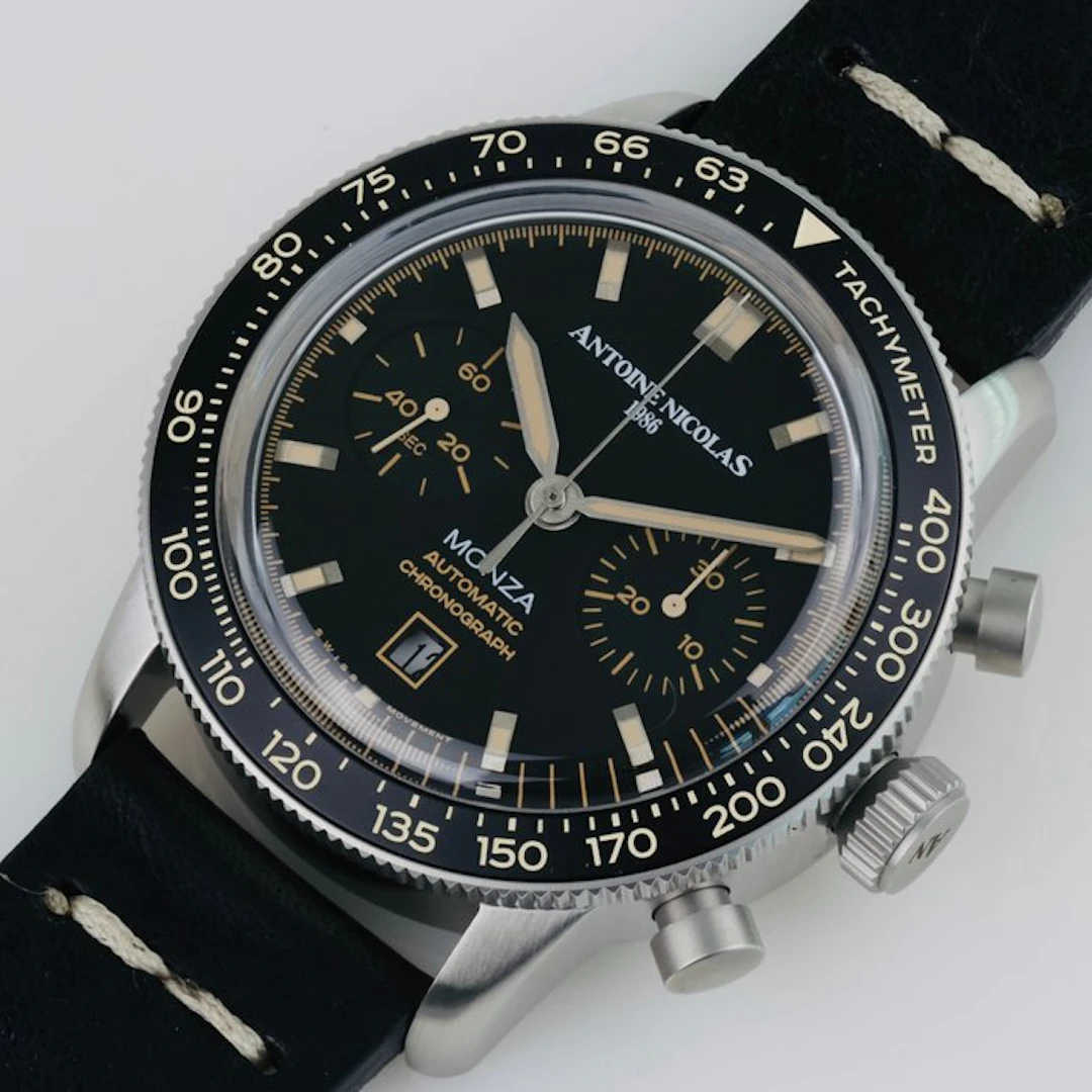 Antoine Nicolas 1986 - Monza “Swiss movement chronograph”...