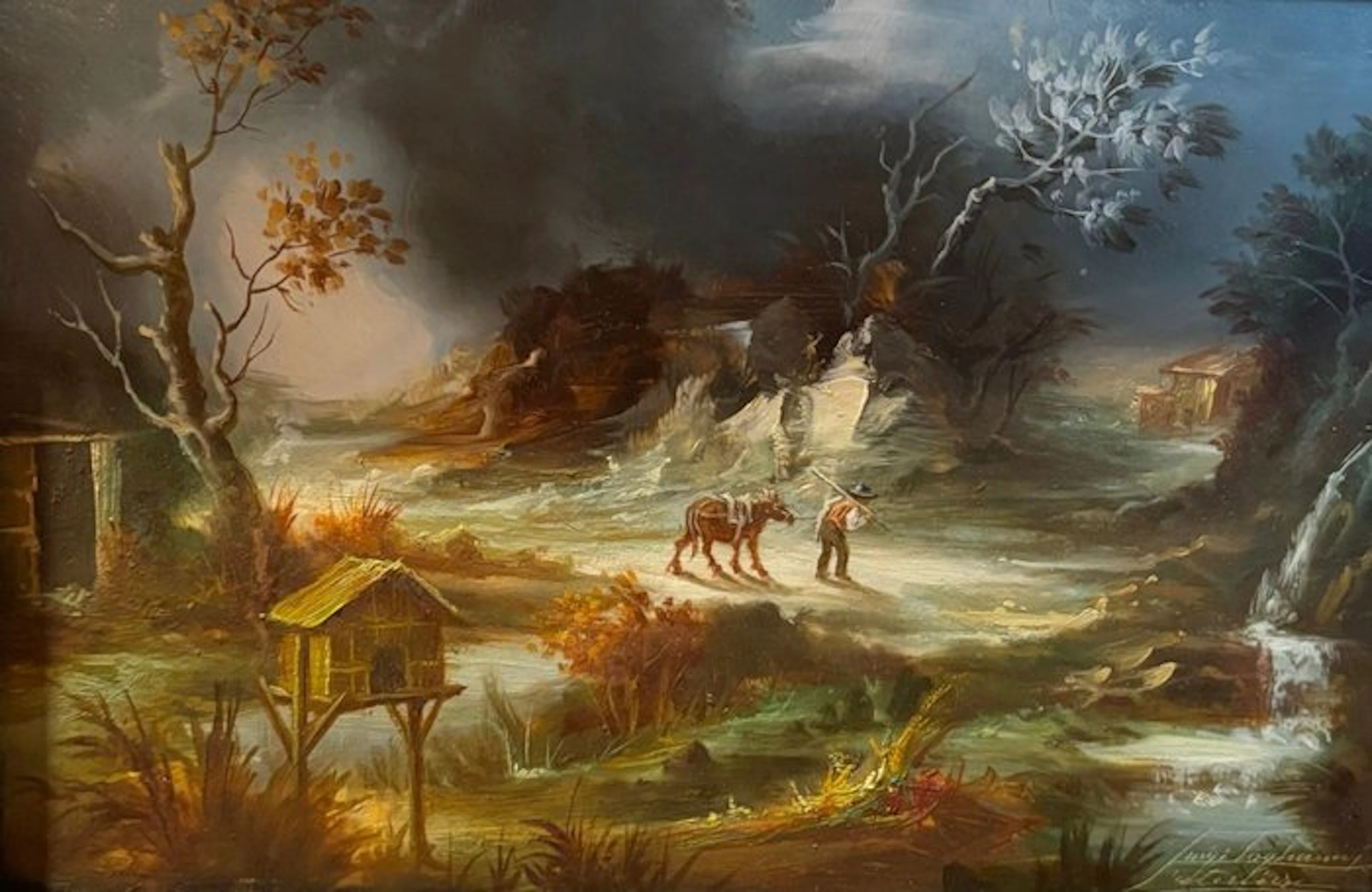 Luigi Tagliani (c.1800-?) - Paesaggio