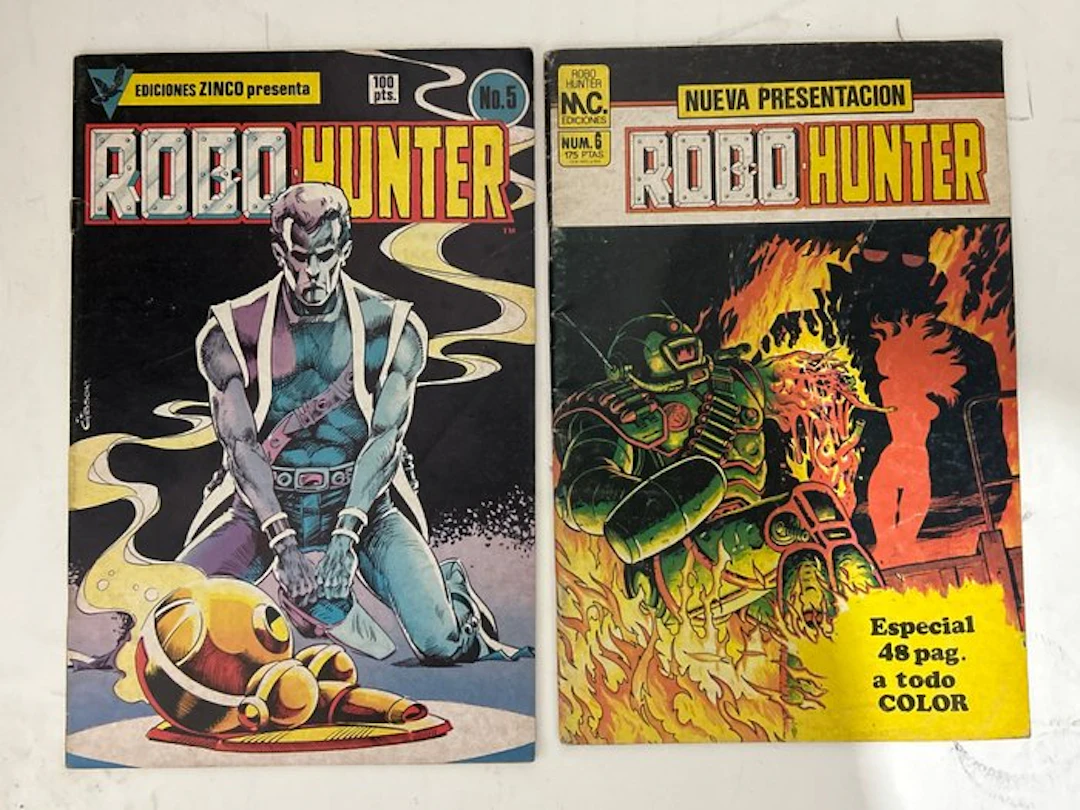 Robo Hunter 5 y 6 - Robo Hunter - 2 Comic