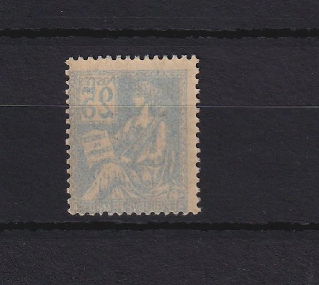 France 1900 - neuf sans charnière, variété recto verso - yvert n°114c