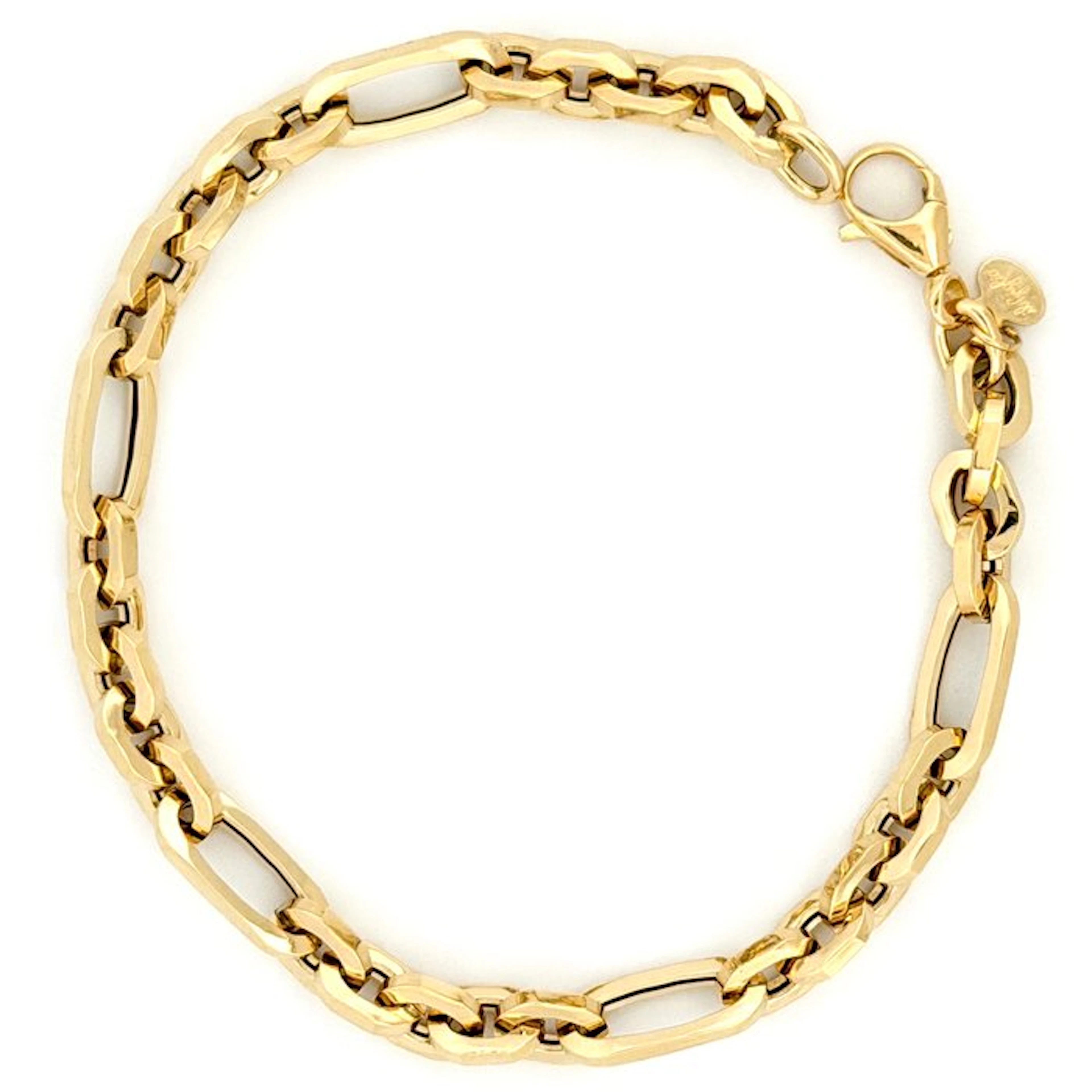 Bracelet - 18 kt. Yellow gold, White gold - Made in Italy