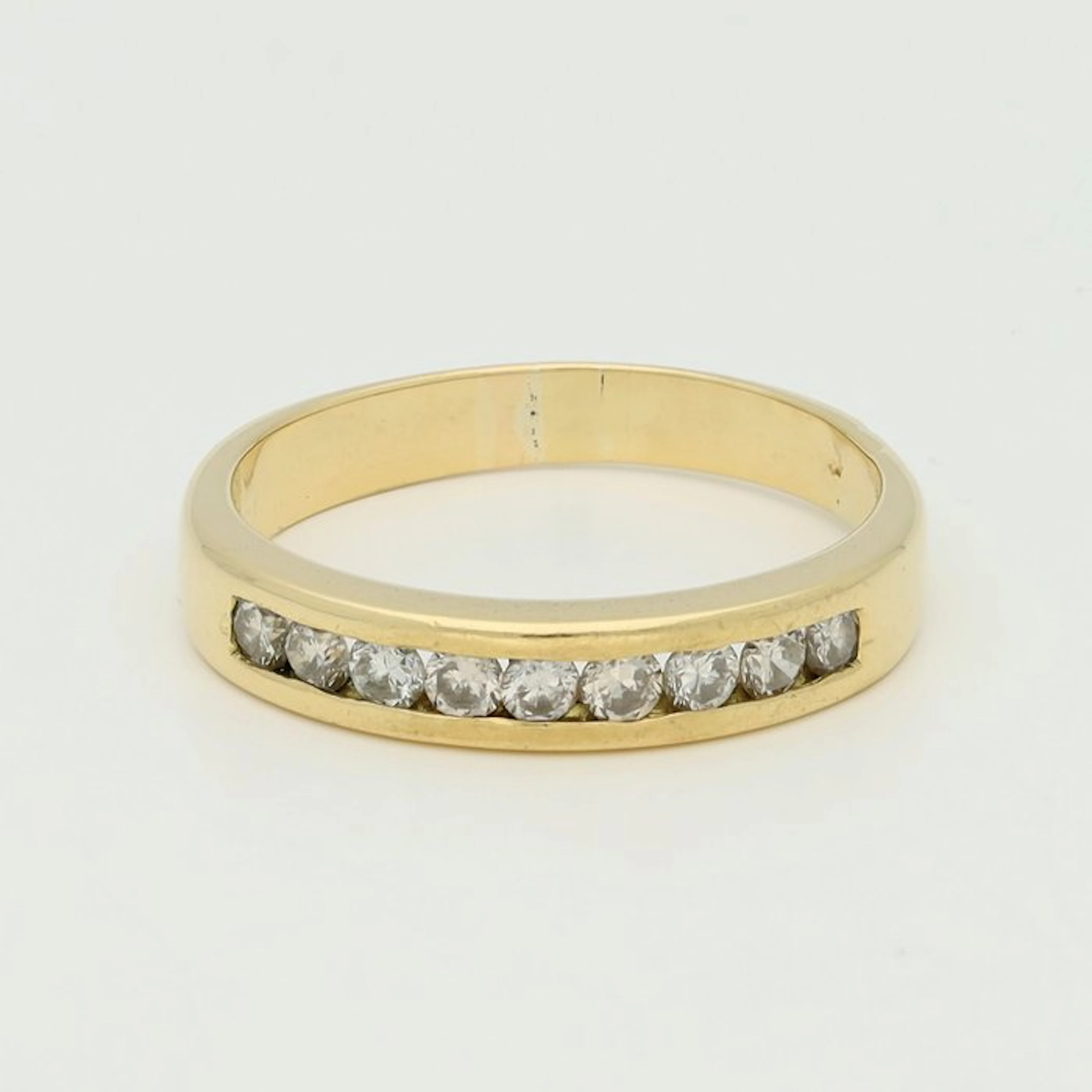 Ring - 18 kt. Yellow gold Diamond (Natural)