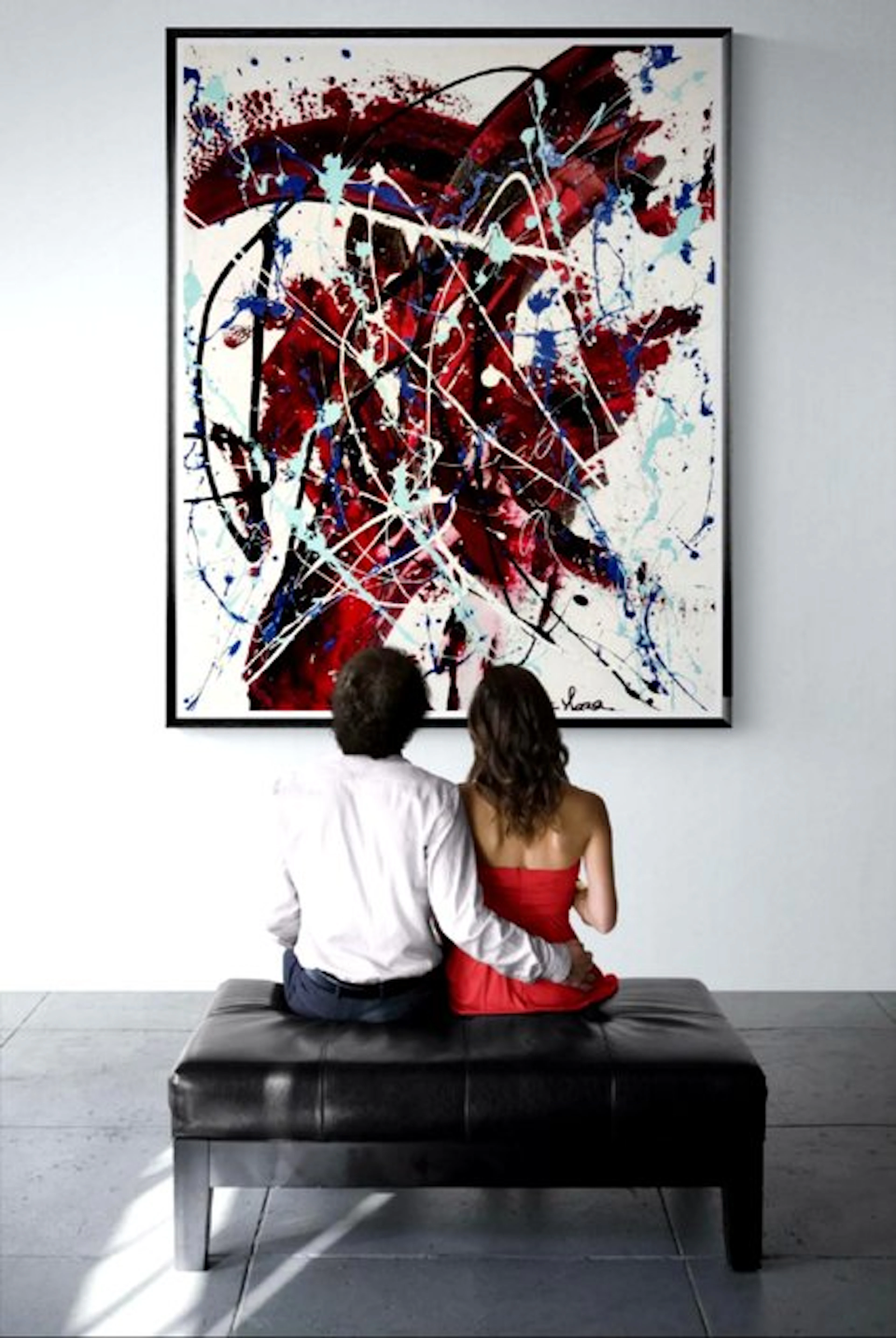 Luc Mora - Equilibre - XL - No reserve