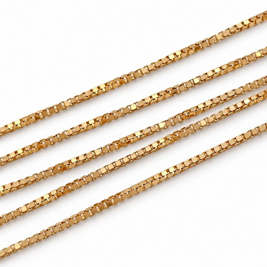 No reserve price - Necklace - 18 kt. Yellow gold - Made in Italy - Handmade