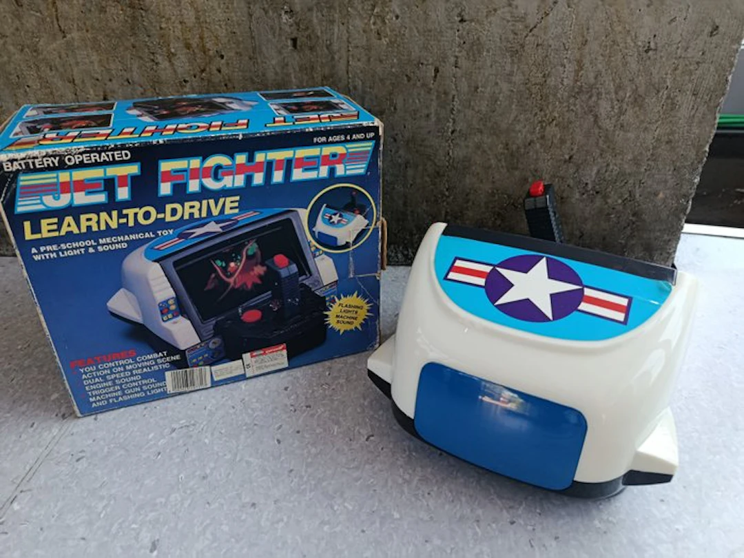 eurostil - Toy Jet Fighter Learn-To-Drive - 1980-1990 - China