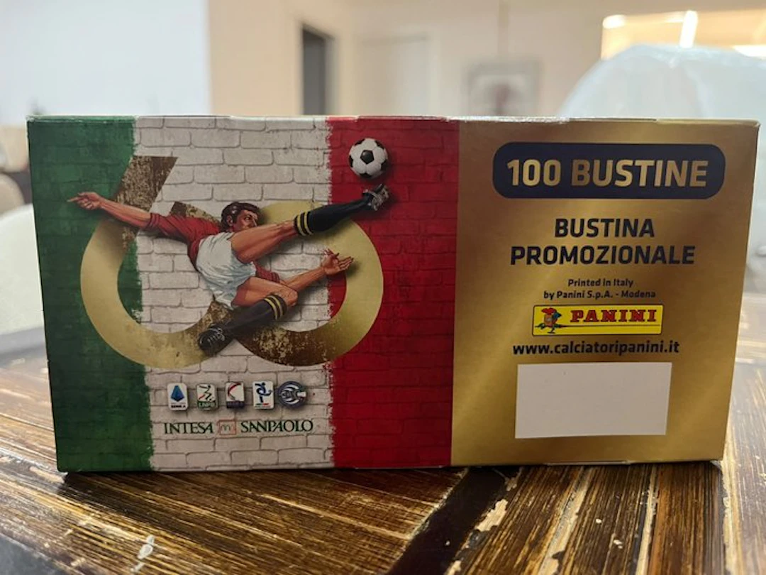 Panini - Box (100) - Cardboard - Box of 100 sachets