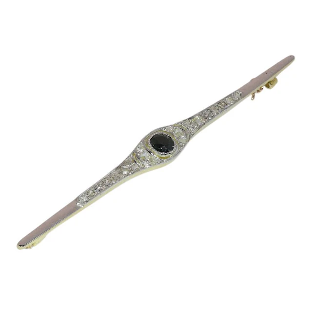 Brooch - 18 kt