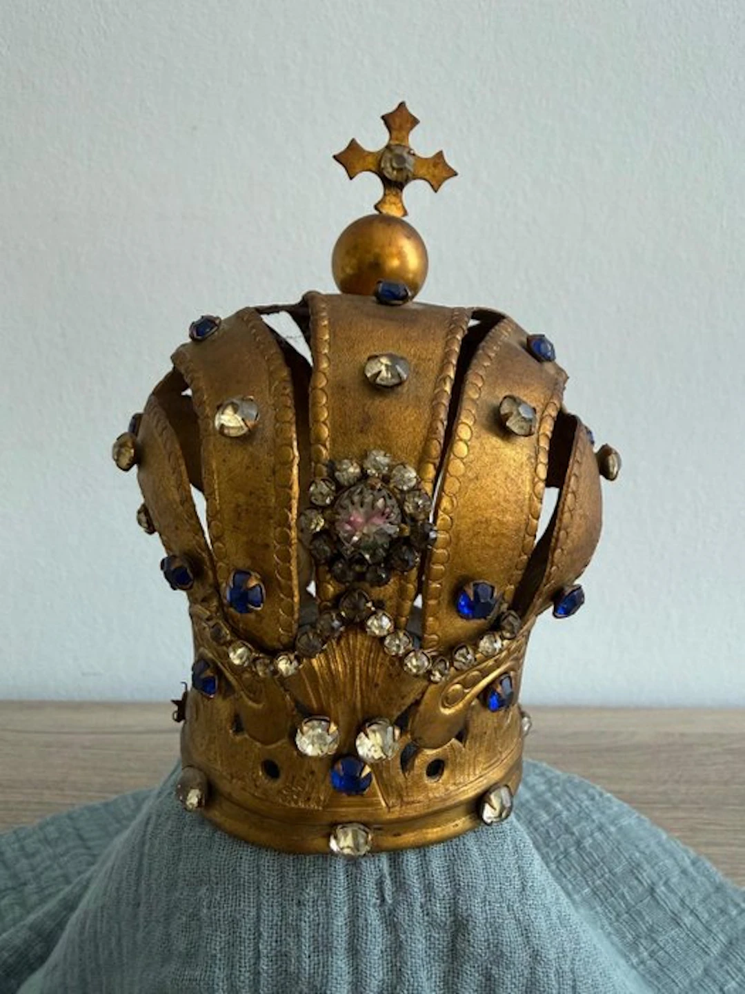 Madonna Crown - Antique - Brass - 1850-1900
