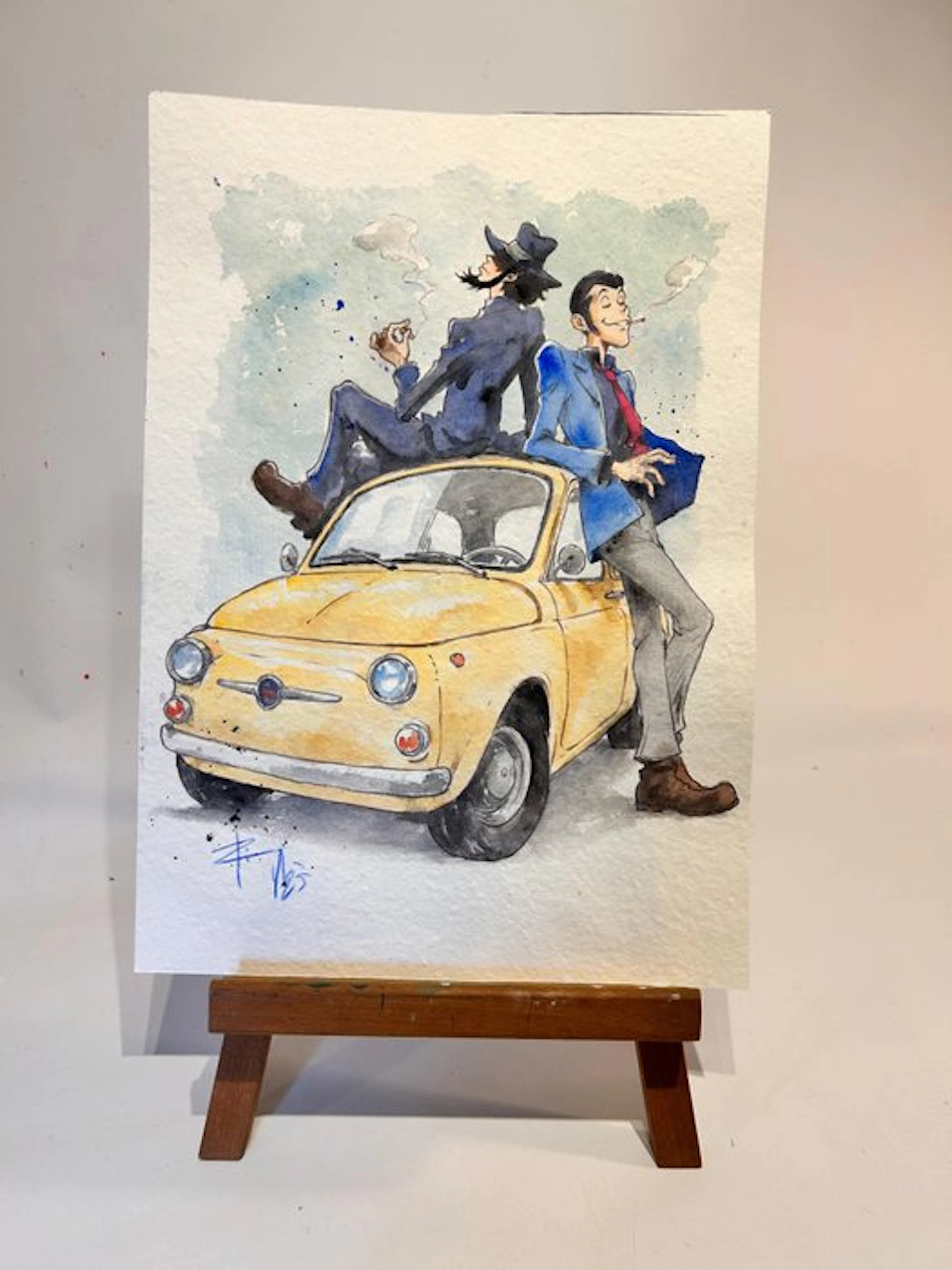 Davide Zanella per Arte Zeta Studio - 1 Original colour...