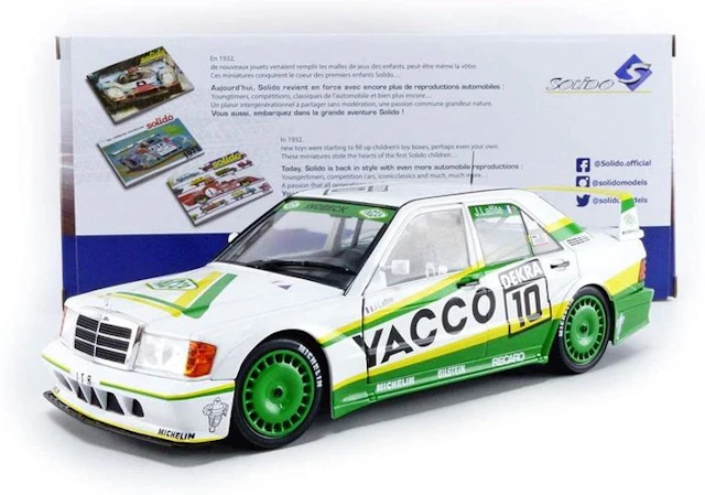 Solido 1:18 - Model race car - Mercedes-Benz 190 EVO II...