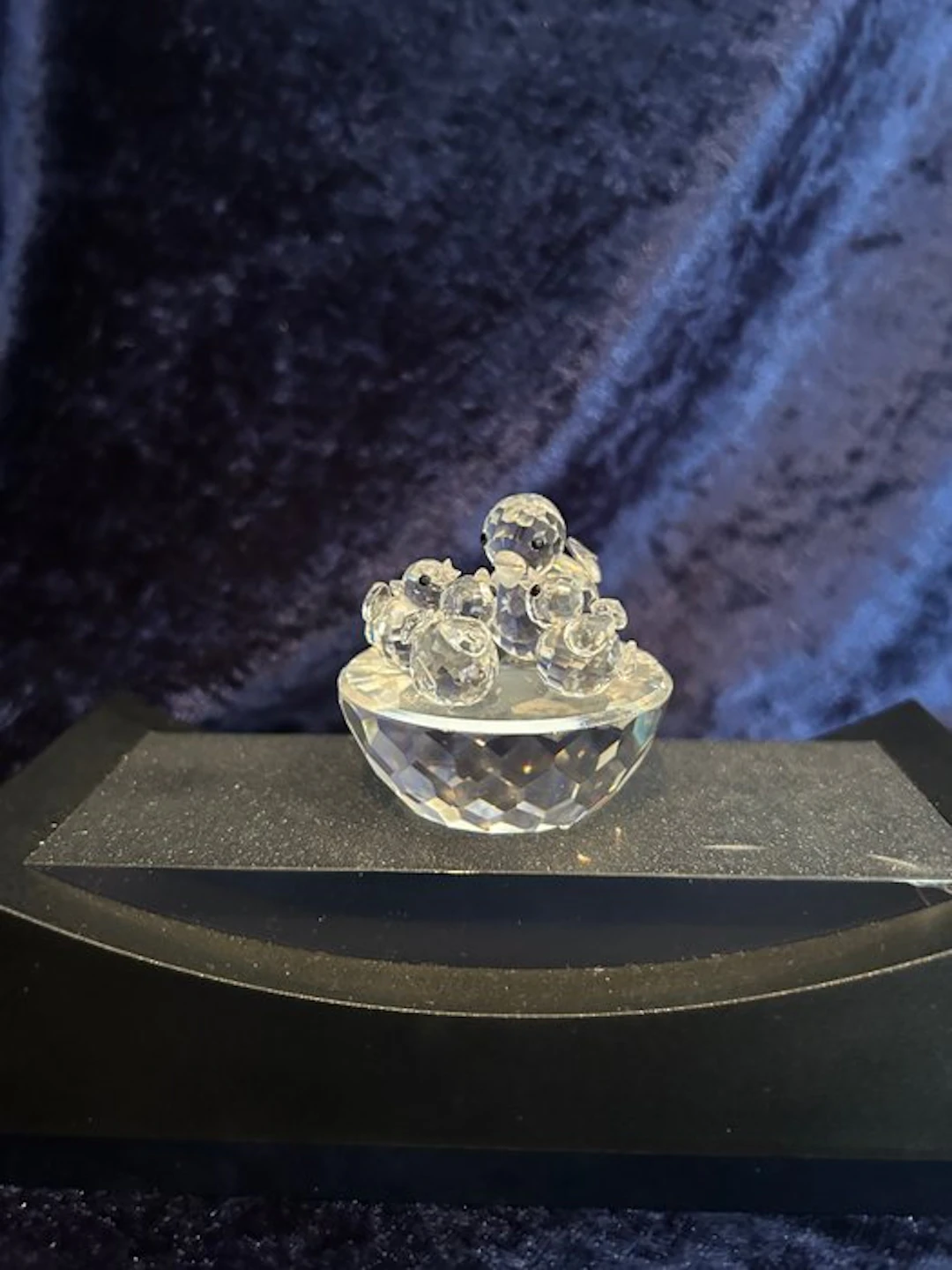 Swarovski - Figurine - Birds' Nest - 013842 - Box + Certificate -