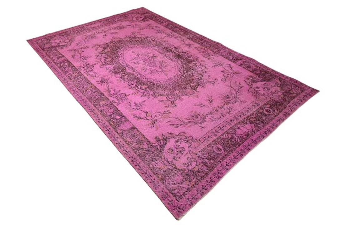 Pink vintage - Rug - 290 cm - 180 cm - with certificate