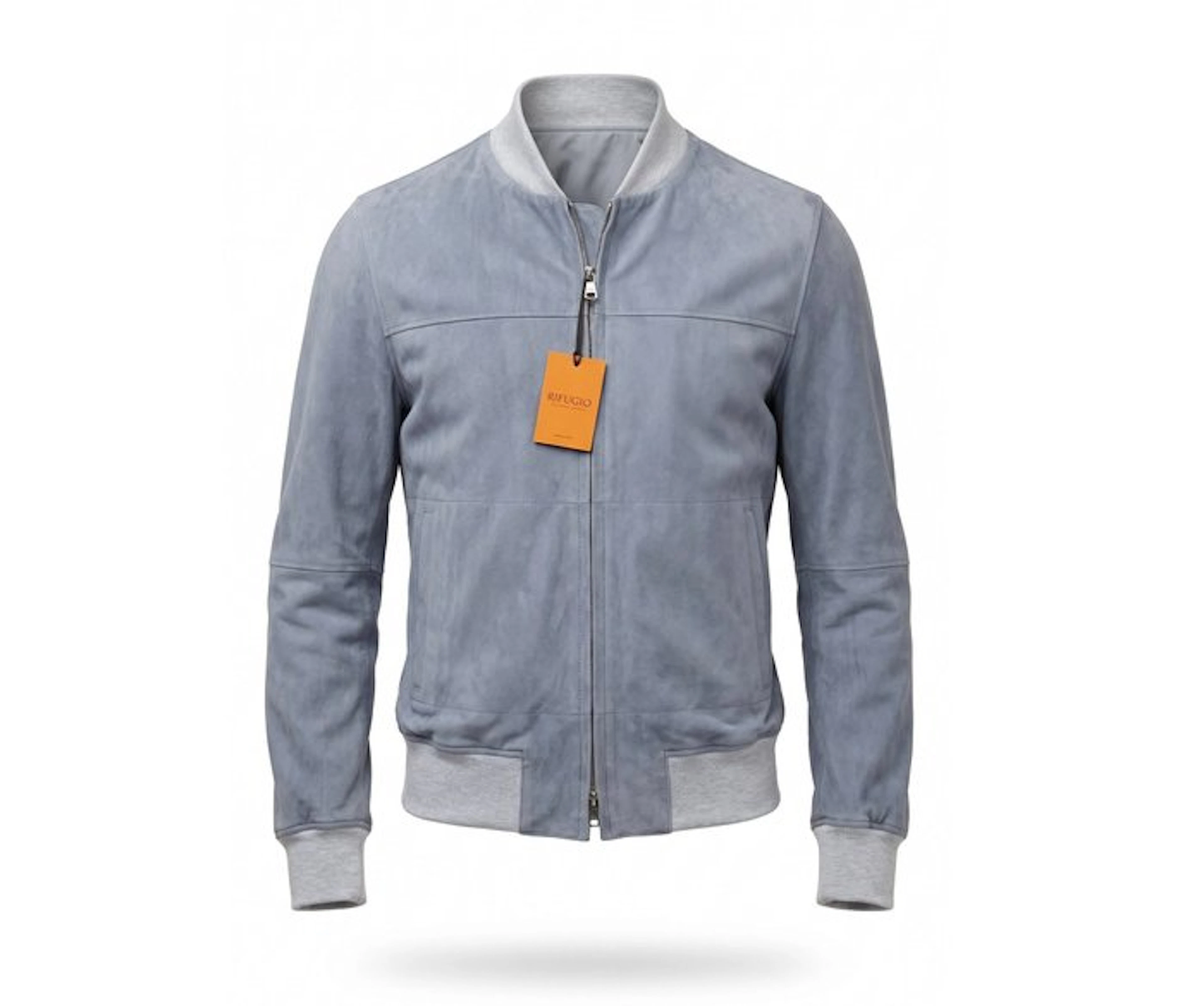 RIFUGIO NAPOLI 50 / 48 - Luxury Blouson - Suede - Slim...