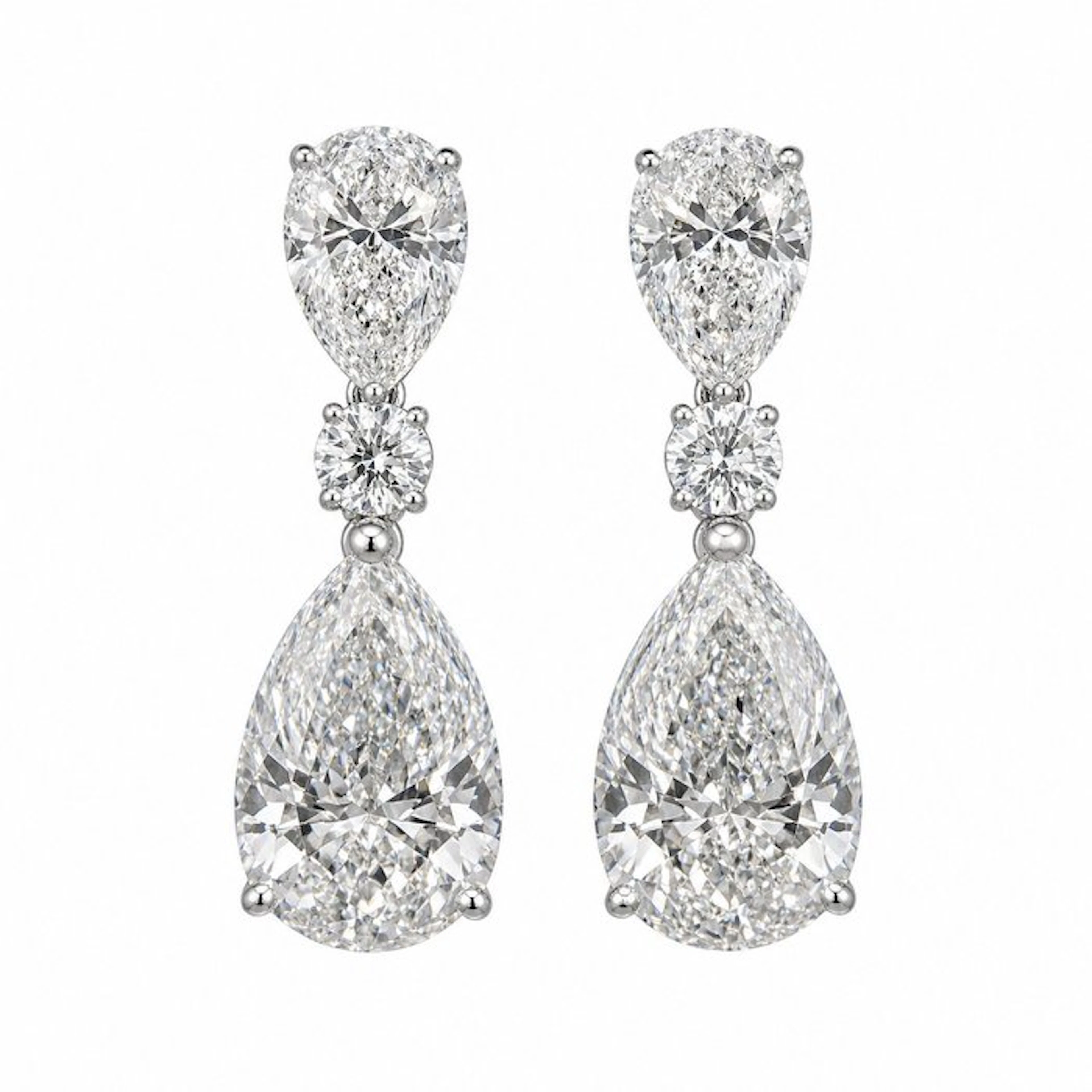 No reserve price - Earrings - 14 kt