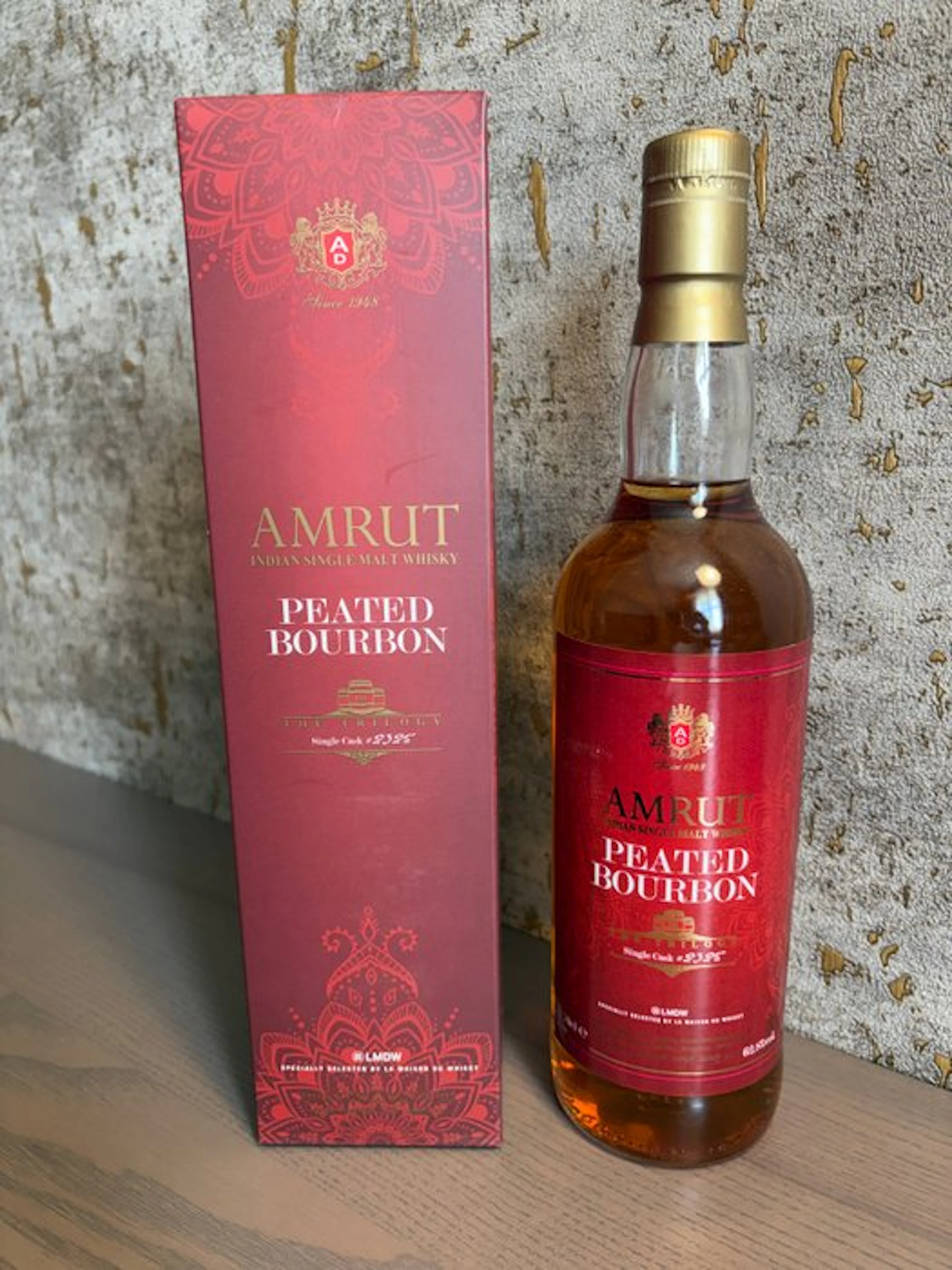 Amrut Peated Bourbon - La Maison du Whisky - 70cl