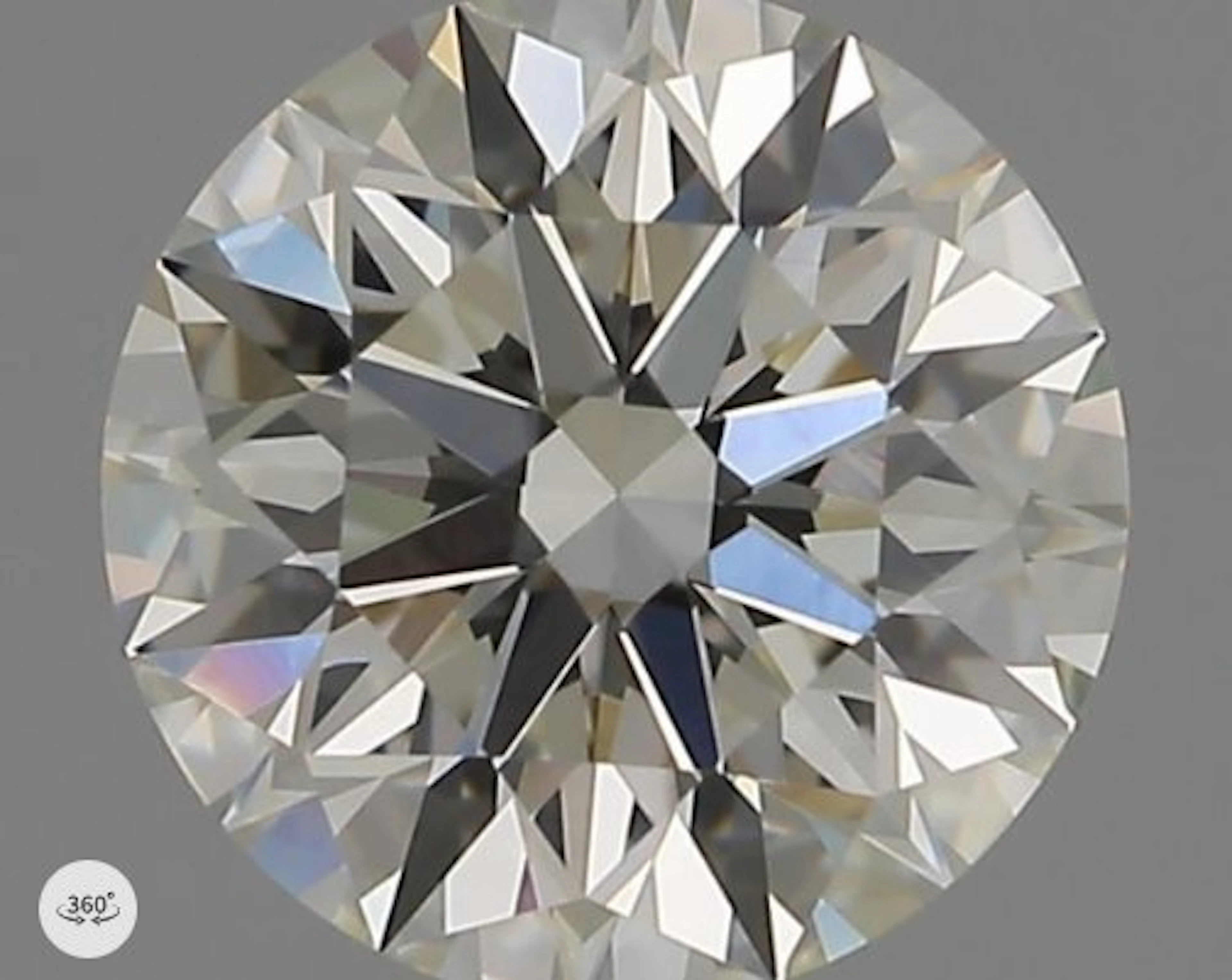 1 pcs Diamond (Natural) - 1.02 ct - Round - I - VVS1...