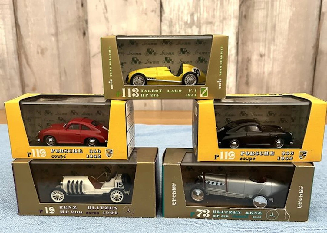 Brumm 1:43 - Model car (5) - 5x Brumm: Talbot Lago F1 HP...