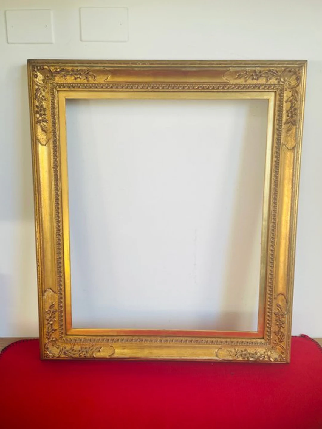 Frame - Antique Baroque box-frame in gilded wood - Manifattura Veneta