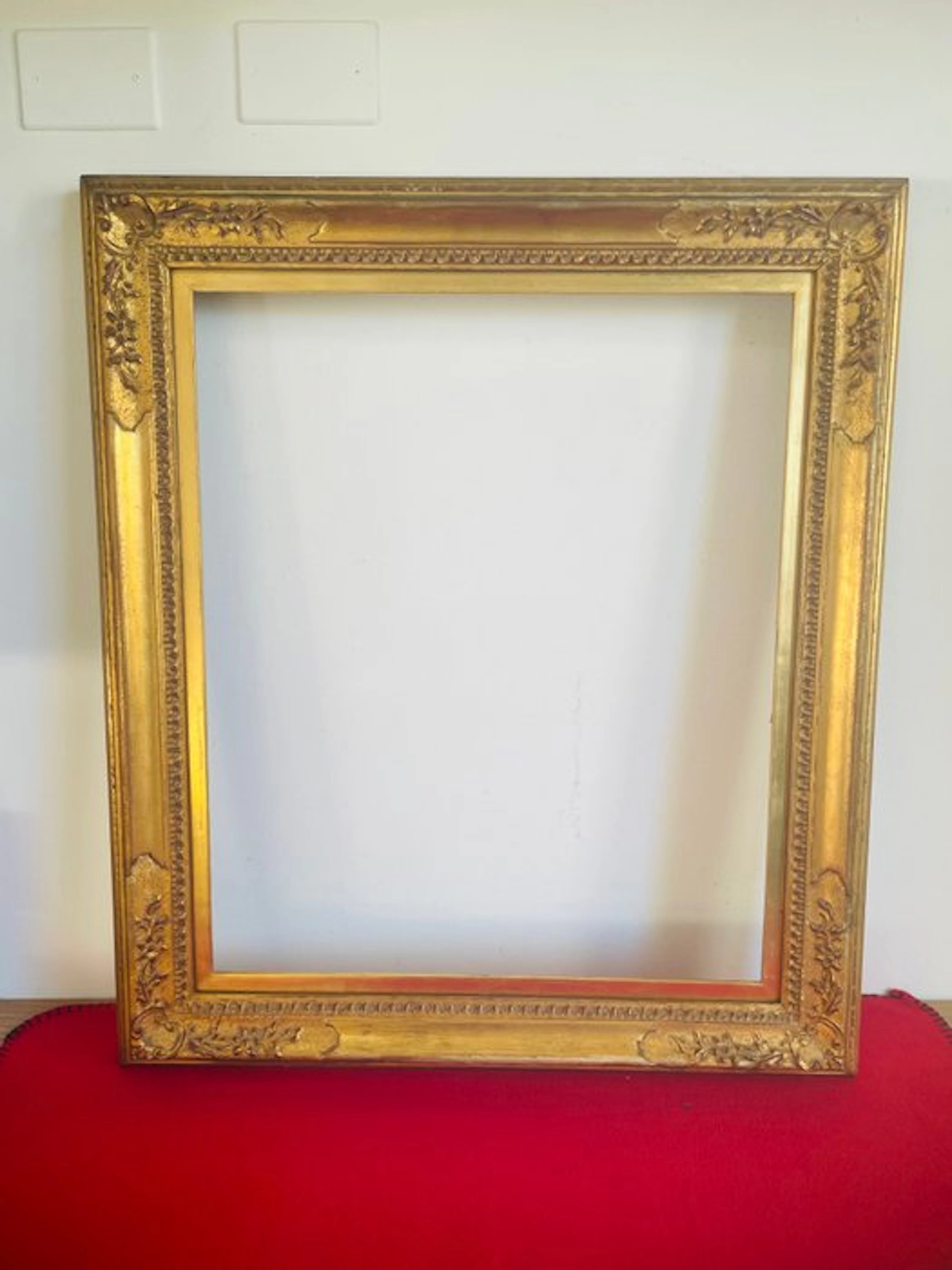 Frame - Antique Baroque box-frame in gilded wood - Manifattura Veneta