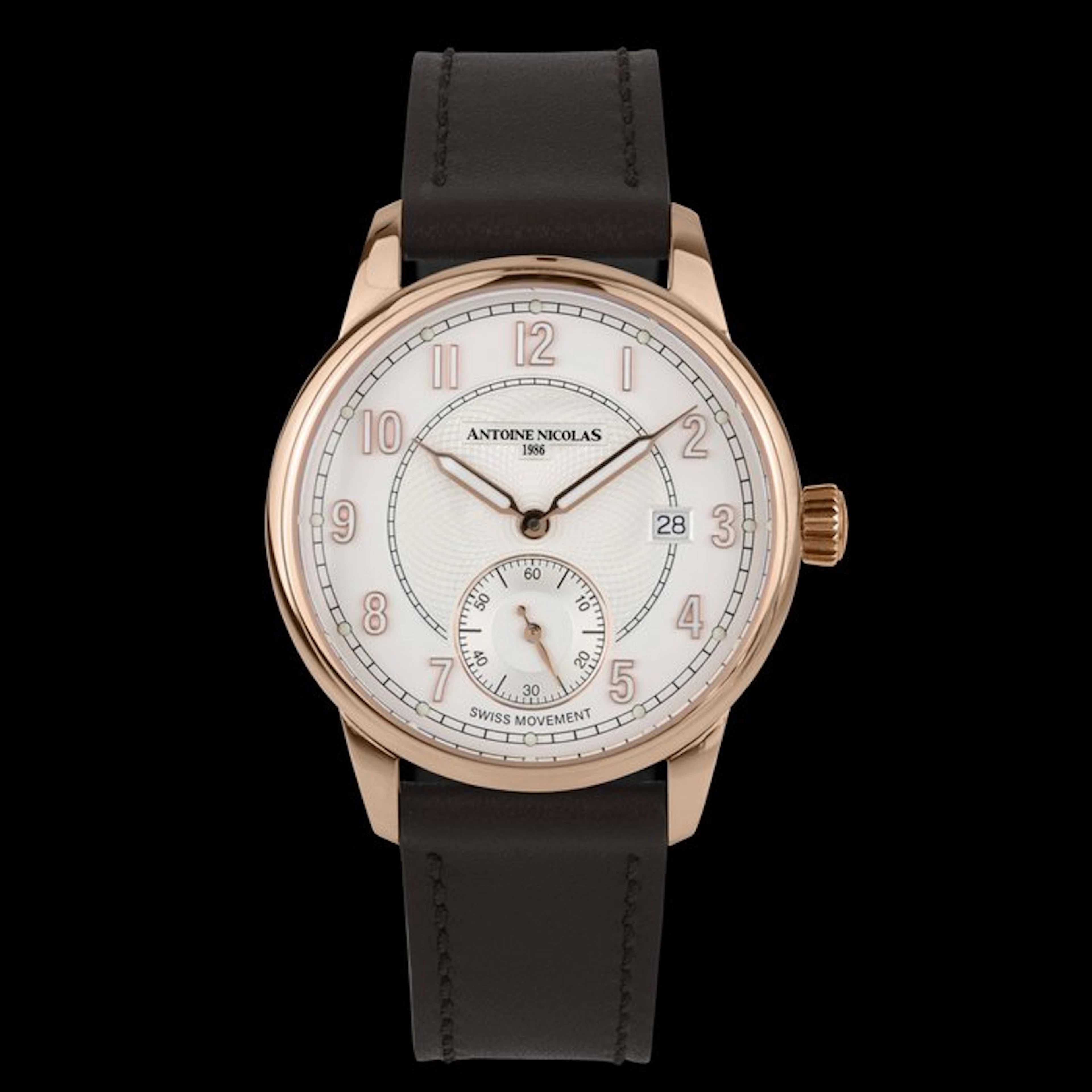 Antoine Nicolas 1986 - Londra "Swiss automatic movement"...
