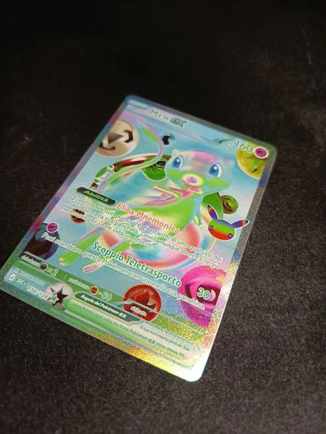 Pokémon - 1 Card - Mew 158/128 Alternate art