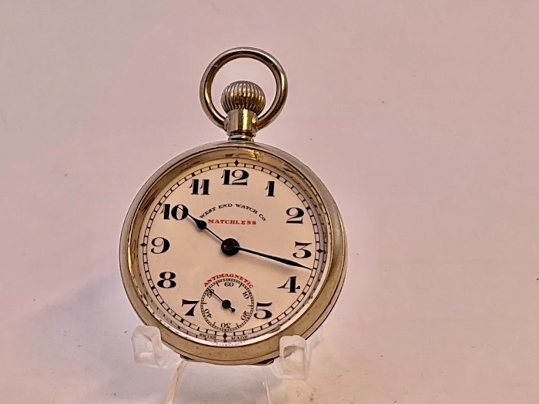 West End Watch Co . Revisionato . The matchless . 1940 . Nickel . - 1900-1949
