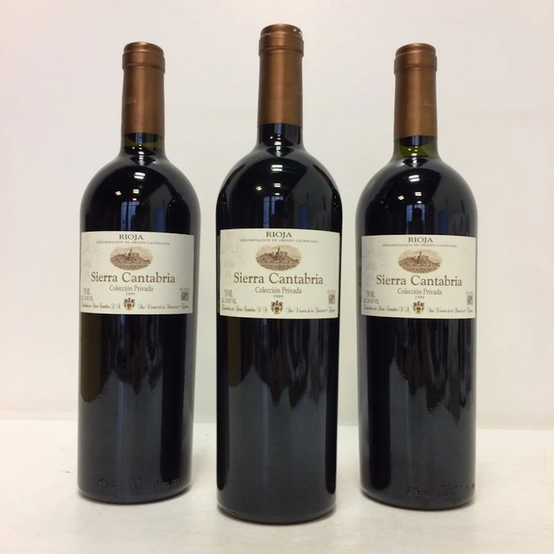 1999 Sierra Cantabria, Colección Privada - Rioja DOC - 3 Bottles (0.75L)