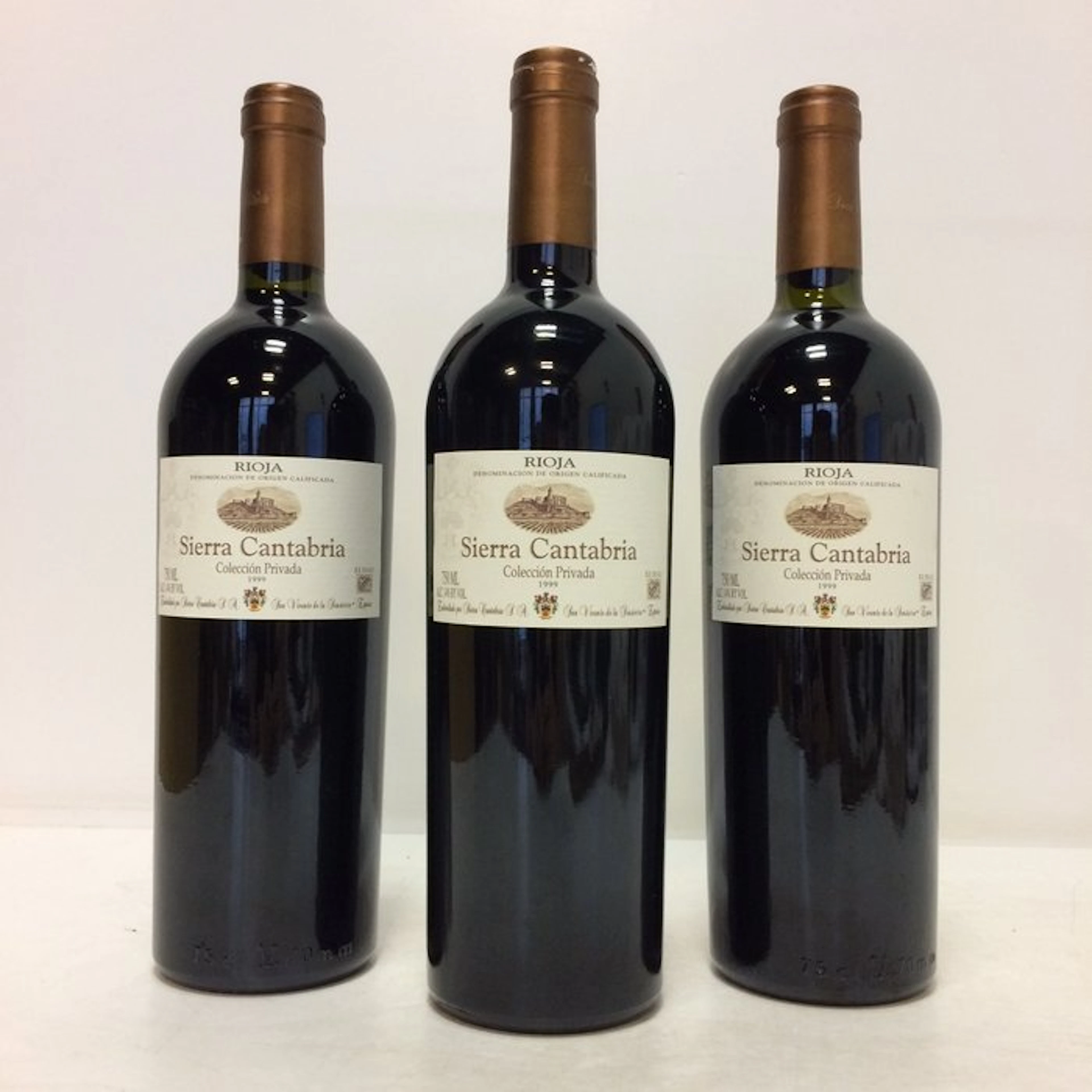 1999 Sierra Cantabria, Colección Privada - Rioja DOC - 3 Bottles (0.75L)