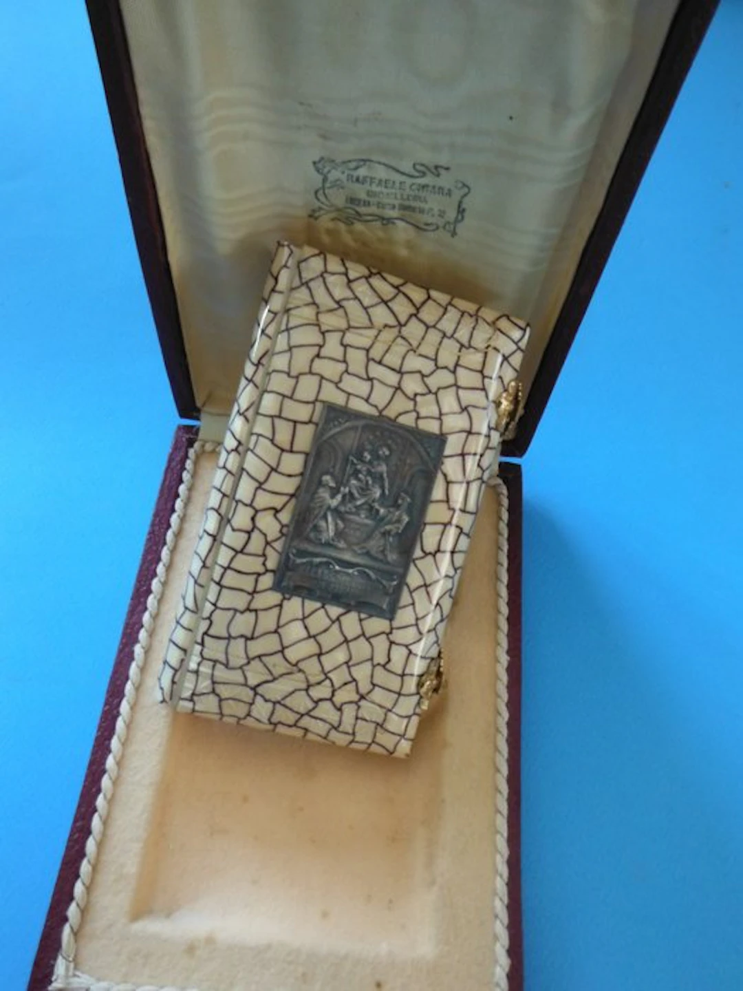 Prayer book and rosary - Art Deco - Mother-of-pearl