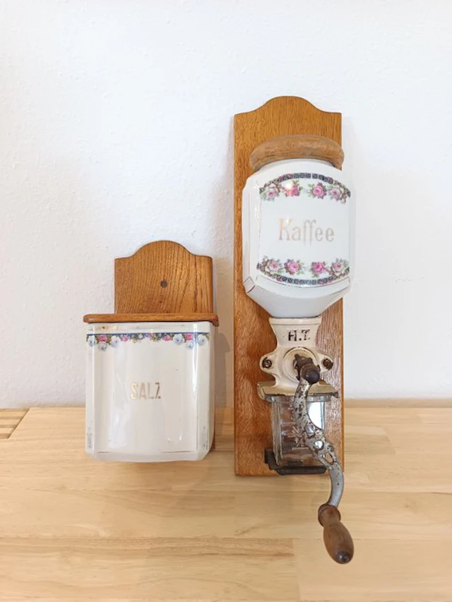 Armin Trösser - Coffee grinder - Wood, Glass, Steel, Ceramic