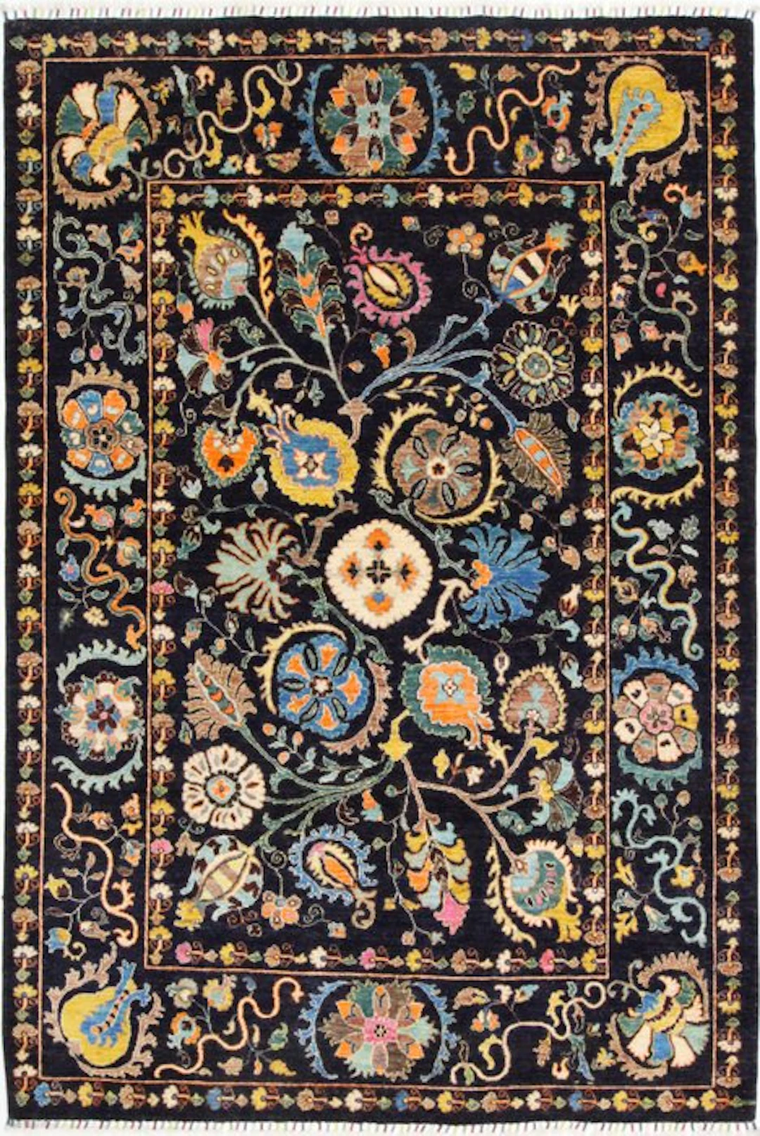 Hand-knotted rug Ziegler Chubi rug