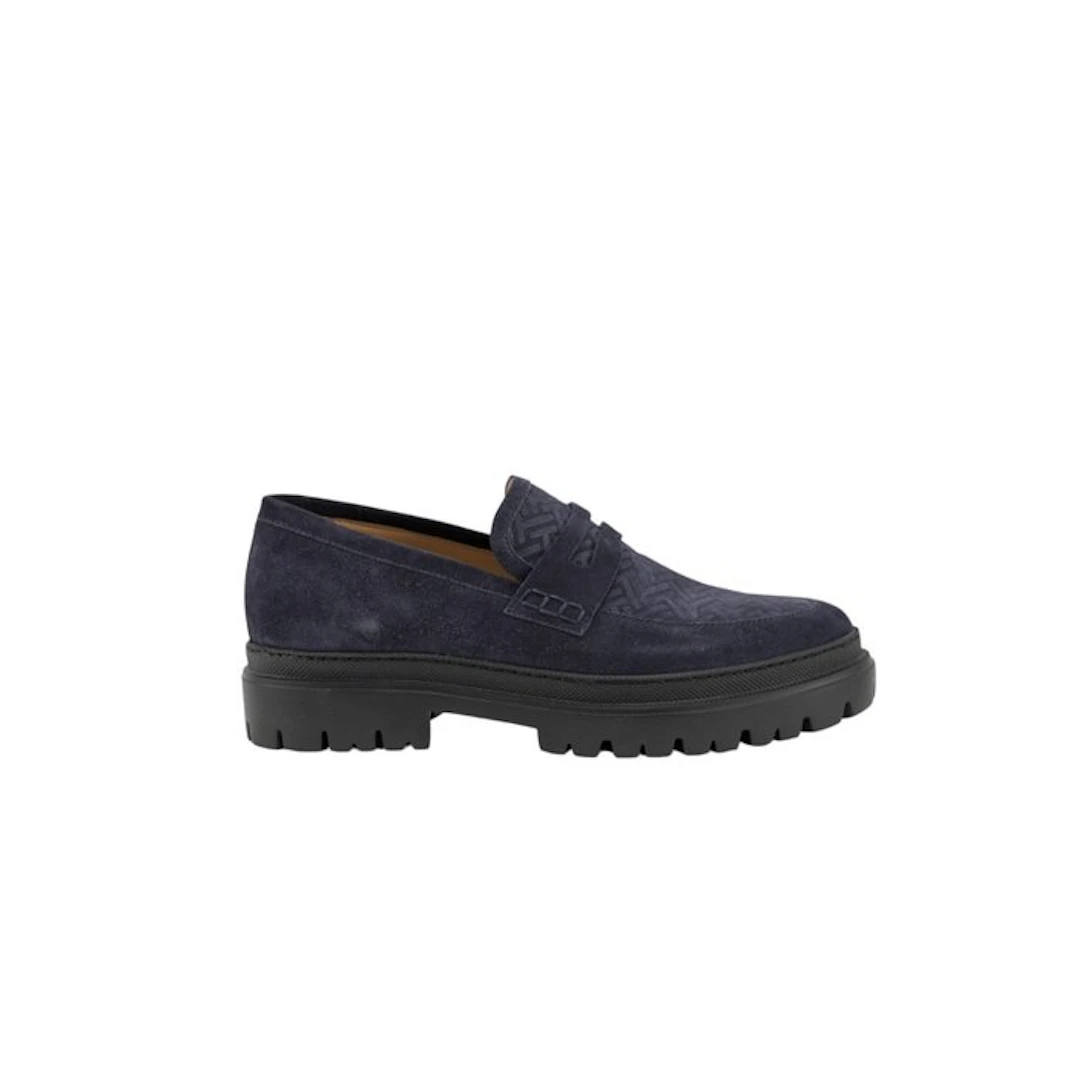 TESTONI - 8 UK - 42 IT - "Mantova" Penny Loafer Sneaker...