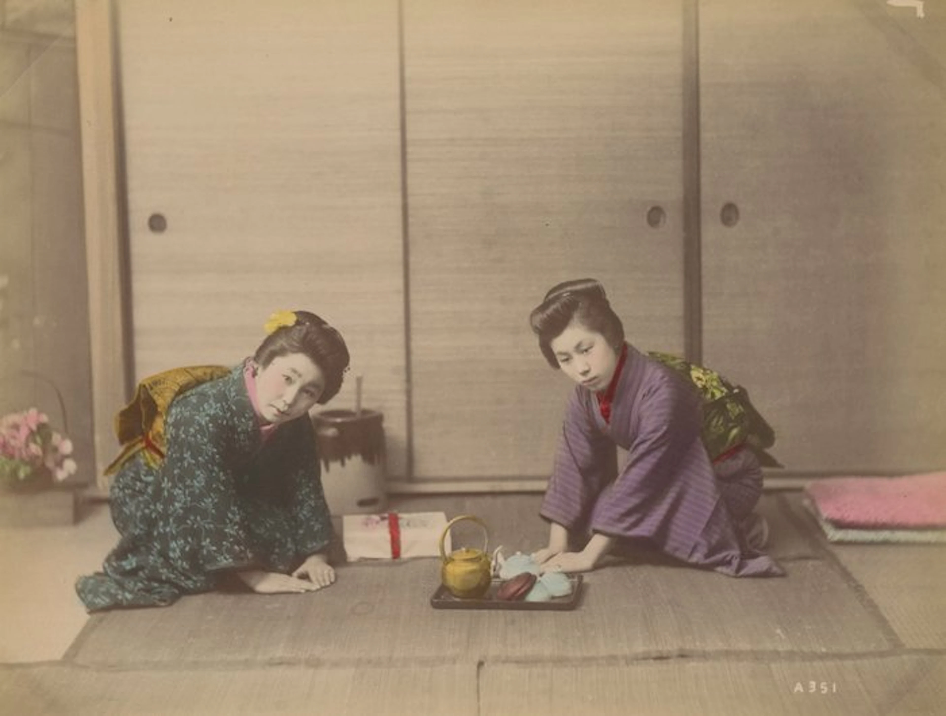 Enami, Farsari, Suzuki, Yokohama School (XIX) - Greetings