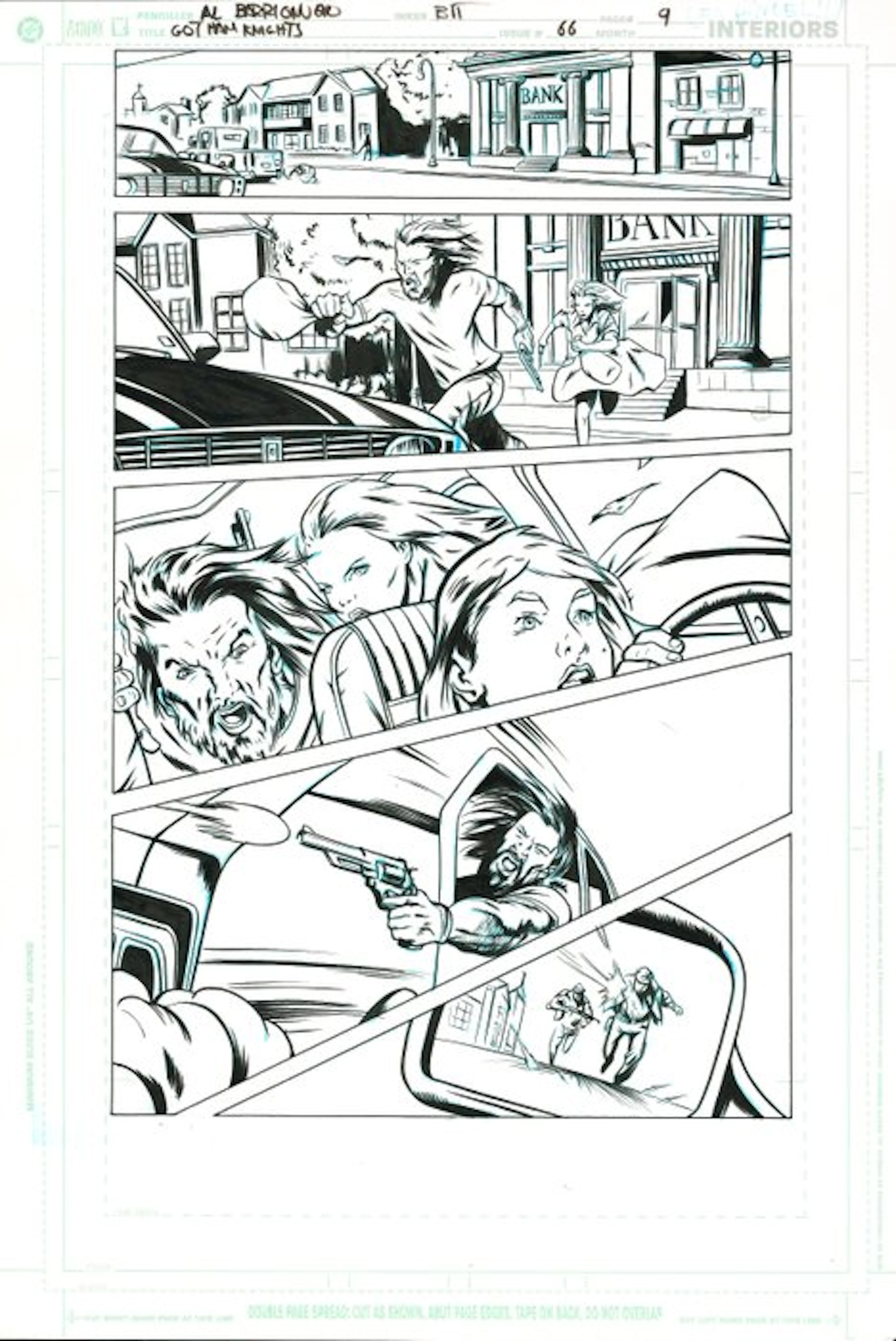 Al Barrionuevo & Bit - 1 Original page - Gotham Knights