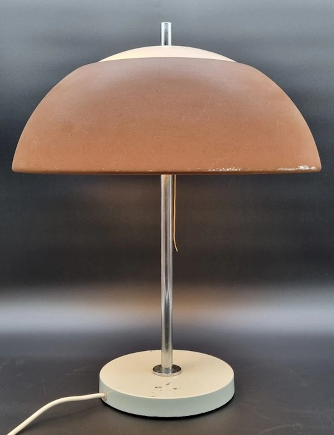 Mid-Century Pilz-Tischleuchte – Vintage Space Age Lampe...