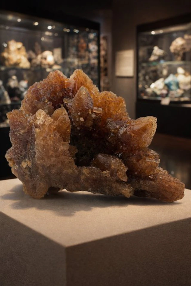 Raw Citrine Quartz - 92 x 50 mm Rough- 213 g