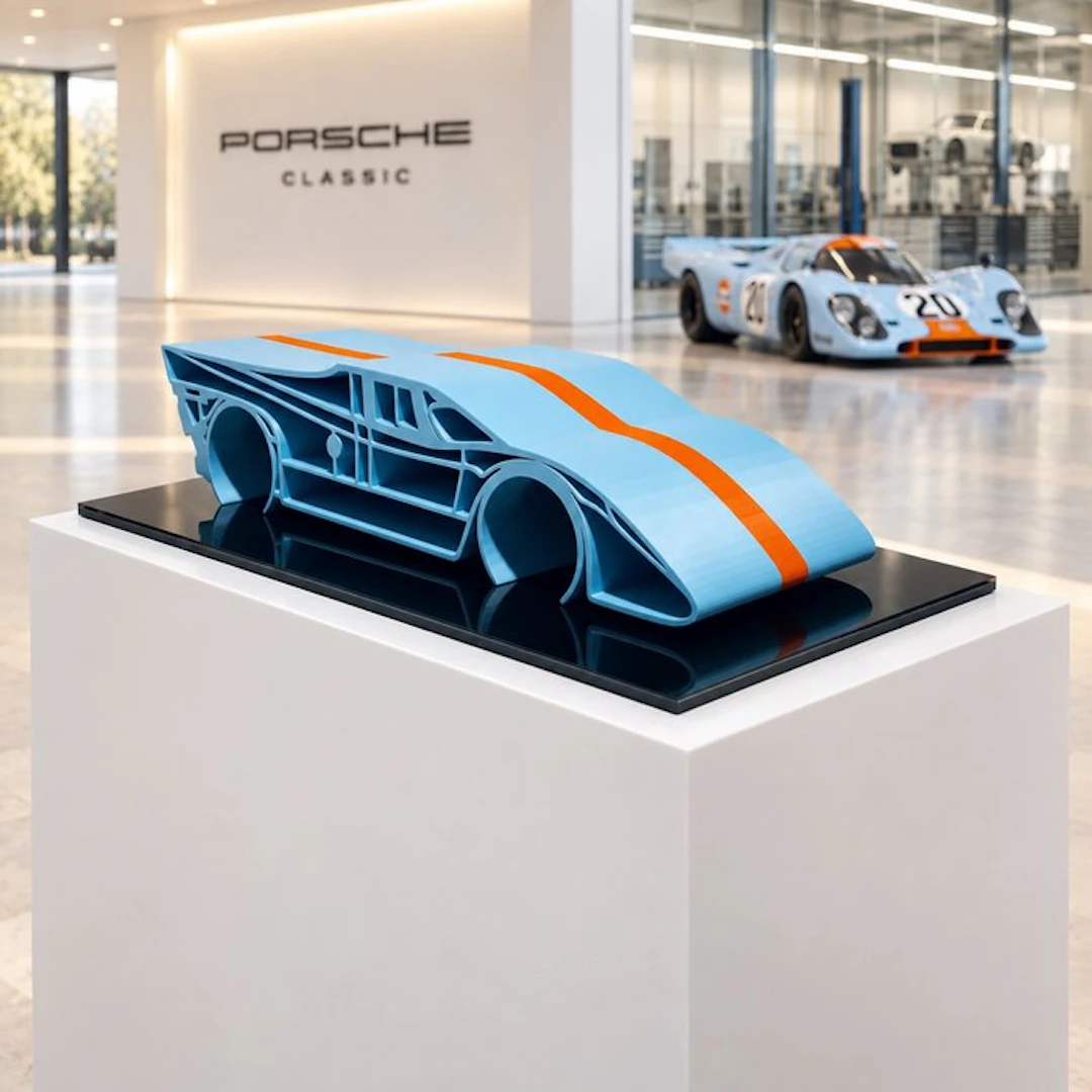 Porsche 917 Gulf Le Mans- 1/12 Scale XXL - Sculpture...