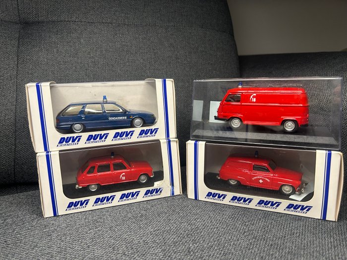 DUVI 1:43 - Model car (4) - Emergency response vehicle...