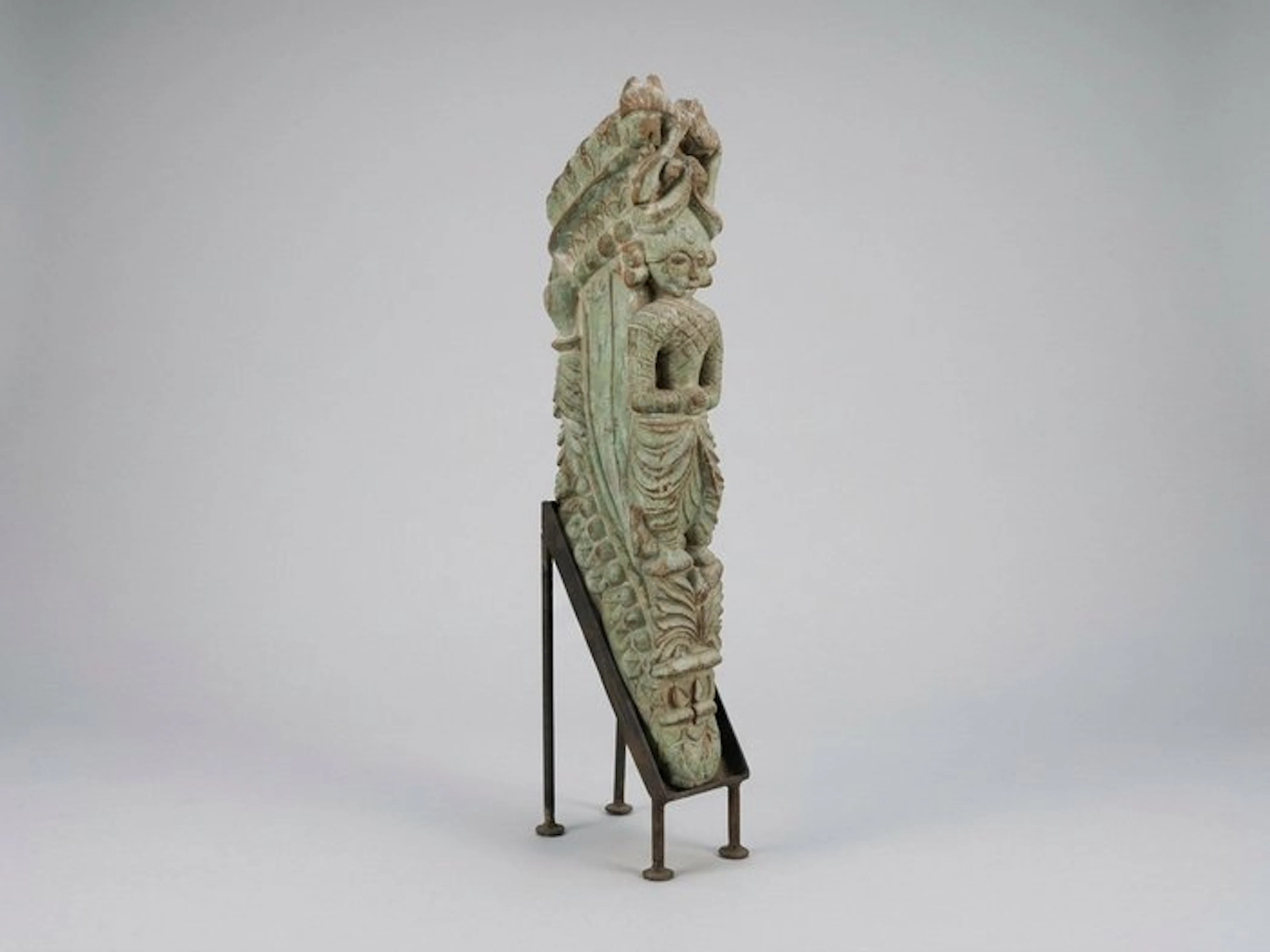 Architectural ornament - 1800-1850 - Temple fragment sculpture - 73 cm