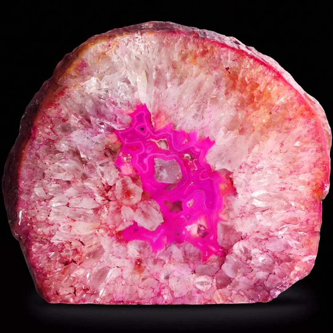 XXL Pink Agate - 25x29x12 cm - Geode- 12.7 kg