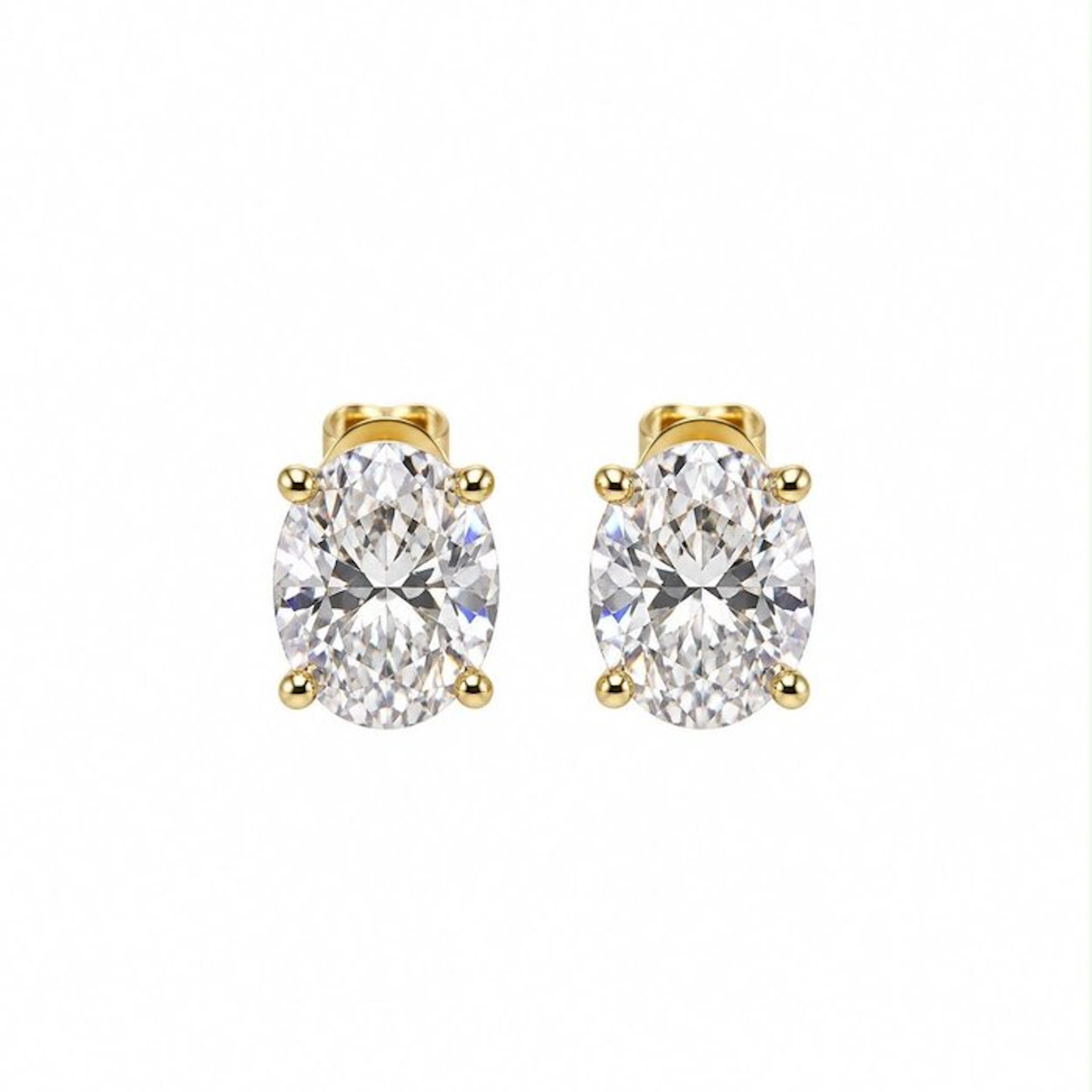 No reserve price - Earrings - 14 kt