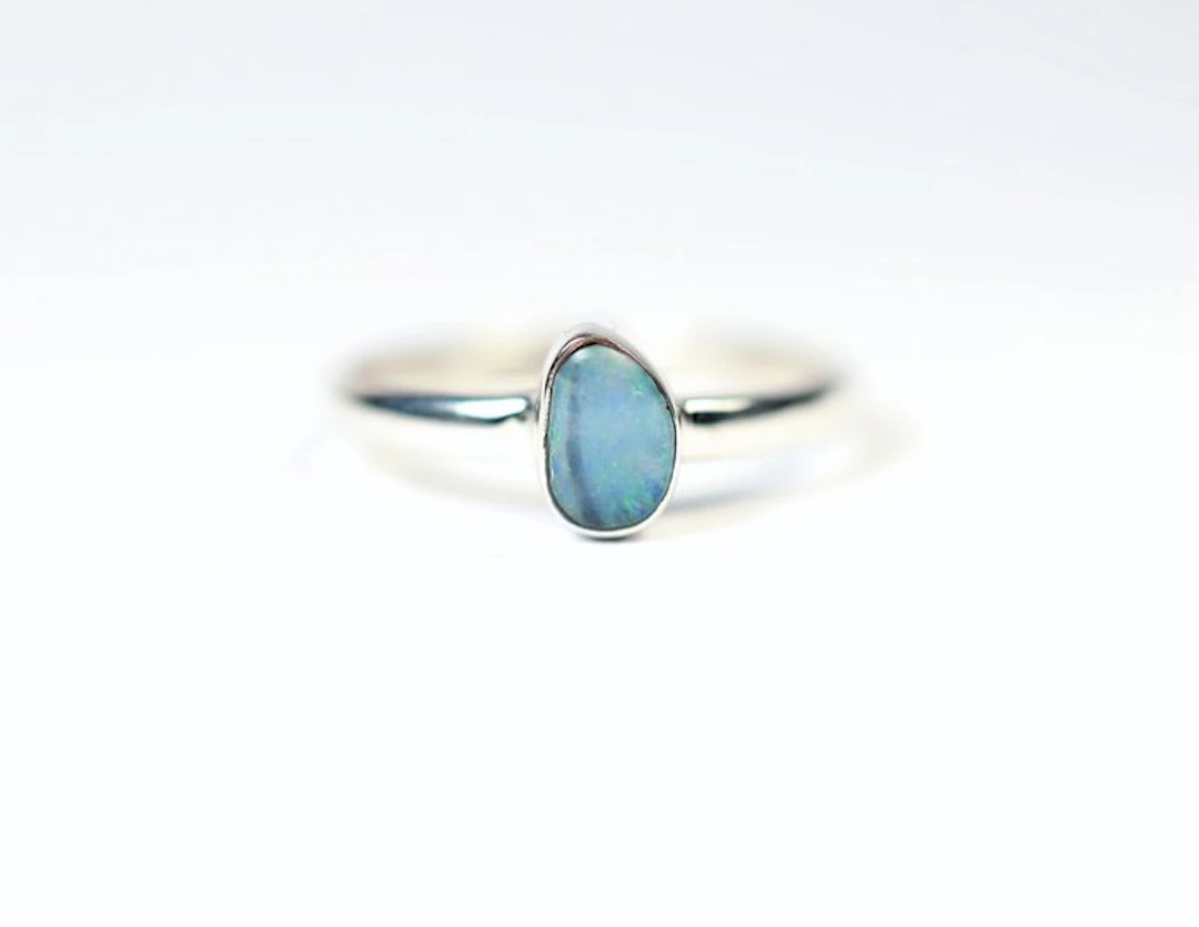 Australian opal Ring / new- 1.62 g - (1)
