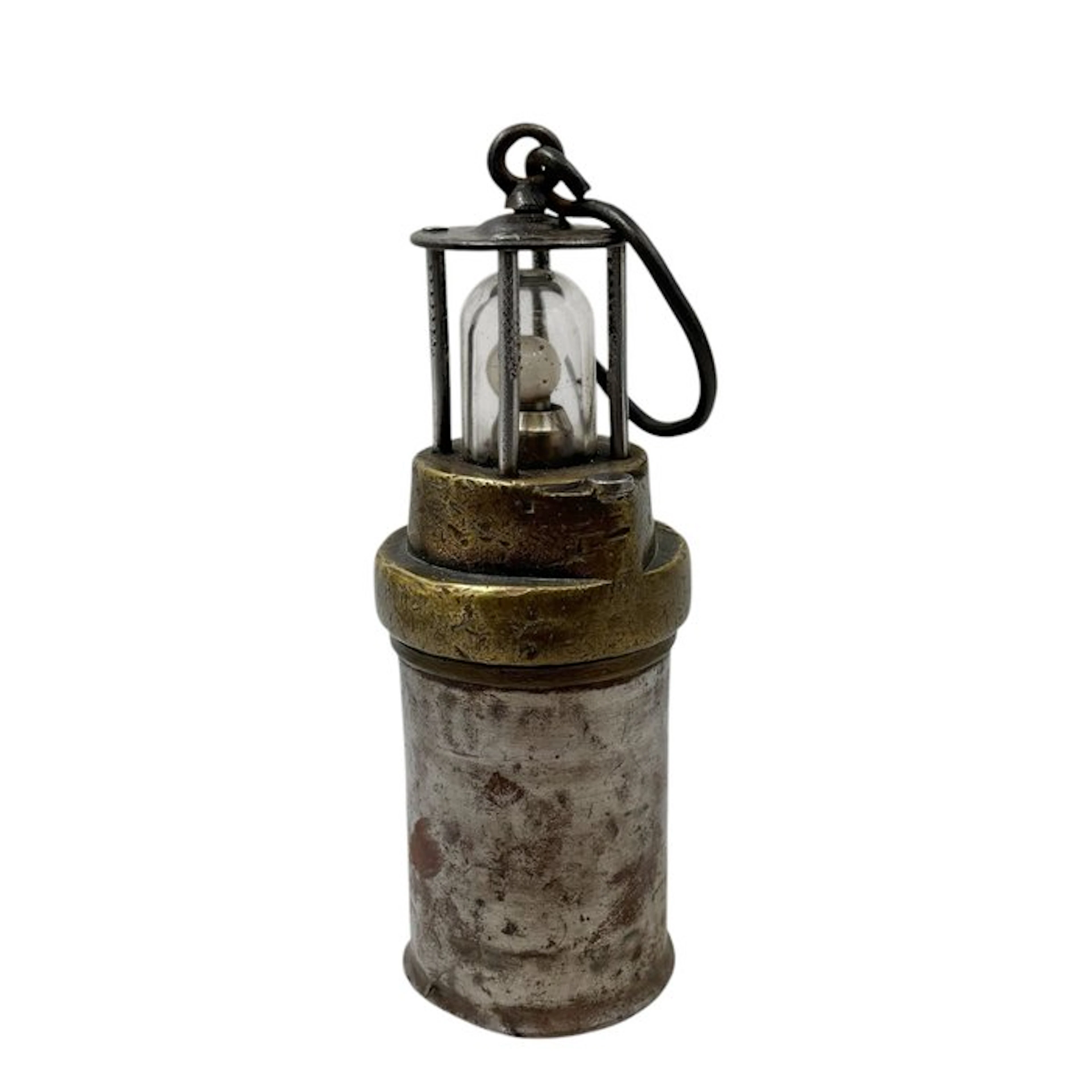 Oil lamp - Antique electric miners' lamp – Belgium